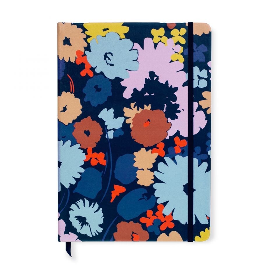 Kate Spade Large Notebook-Flowers (Papyrus)