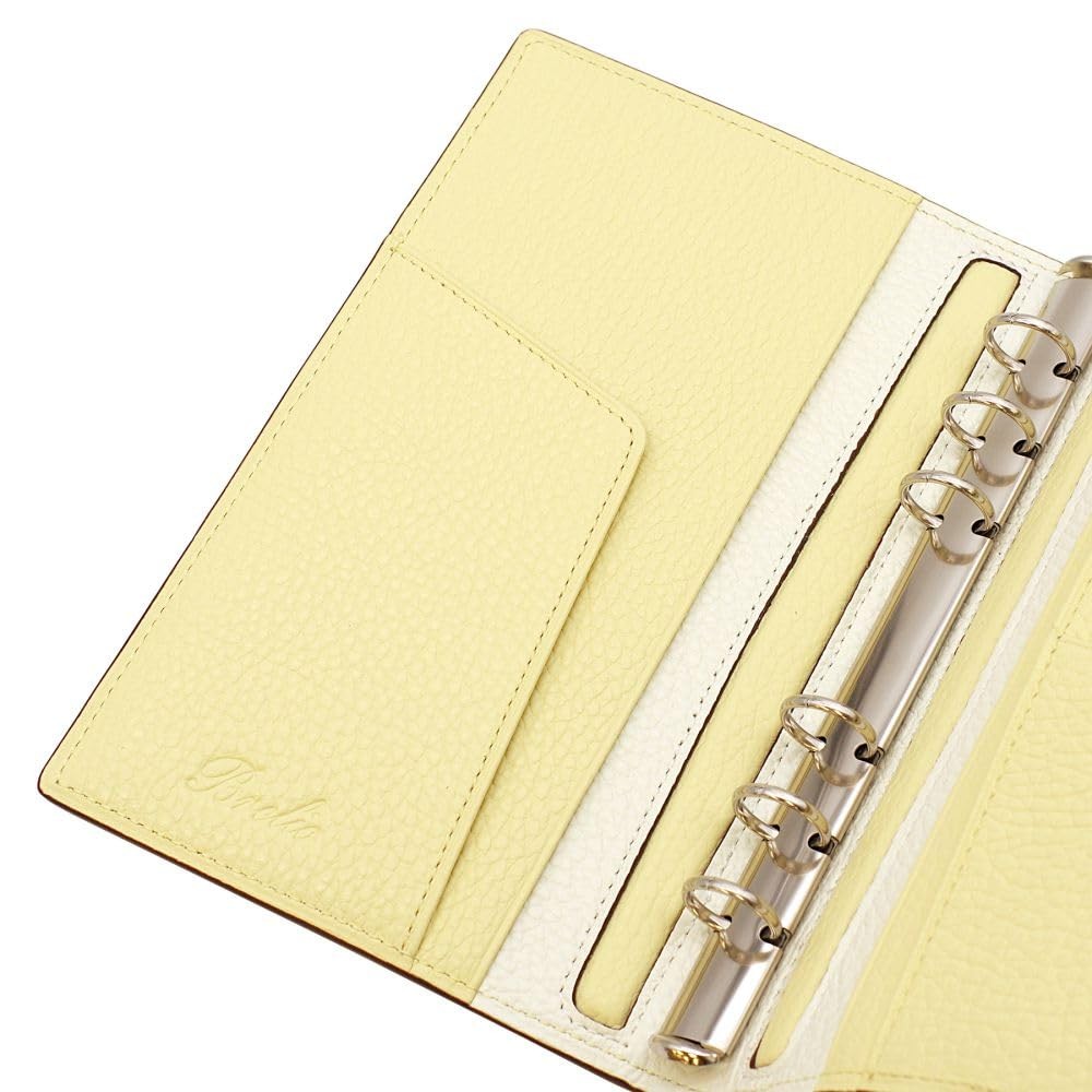 Breilio System Planner Bible Size Morbido Belt 16 mm Limone White 585 04