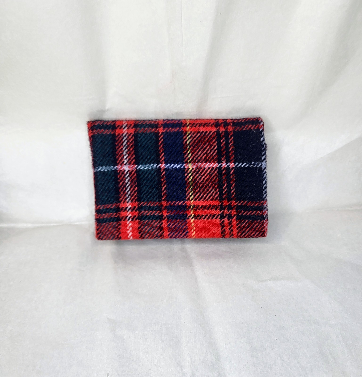 Vintage Pendleton Wool Plaid Mini Pocket Address Book