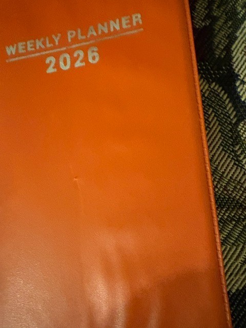 1/2 off ! NEW 2026 Weekly Planner 6.5 X 3.5 LARGE writing blocks Pocket calendar