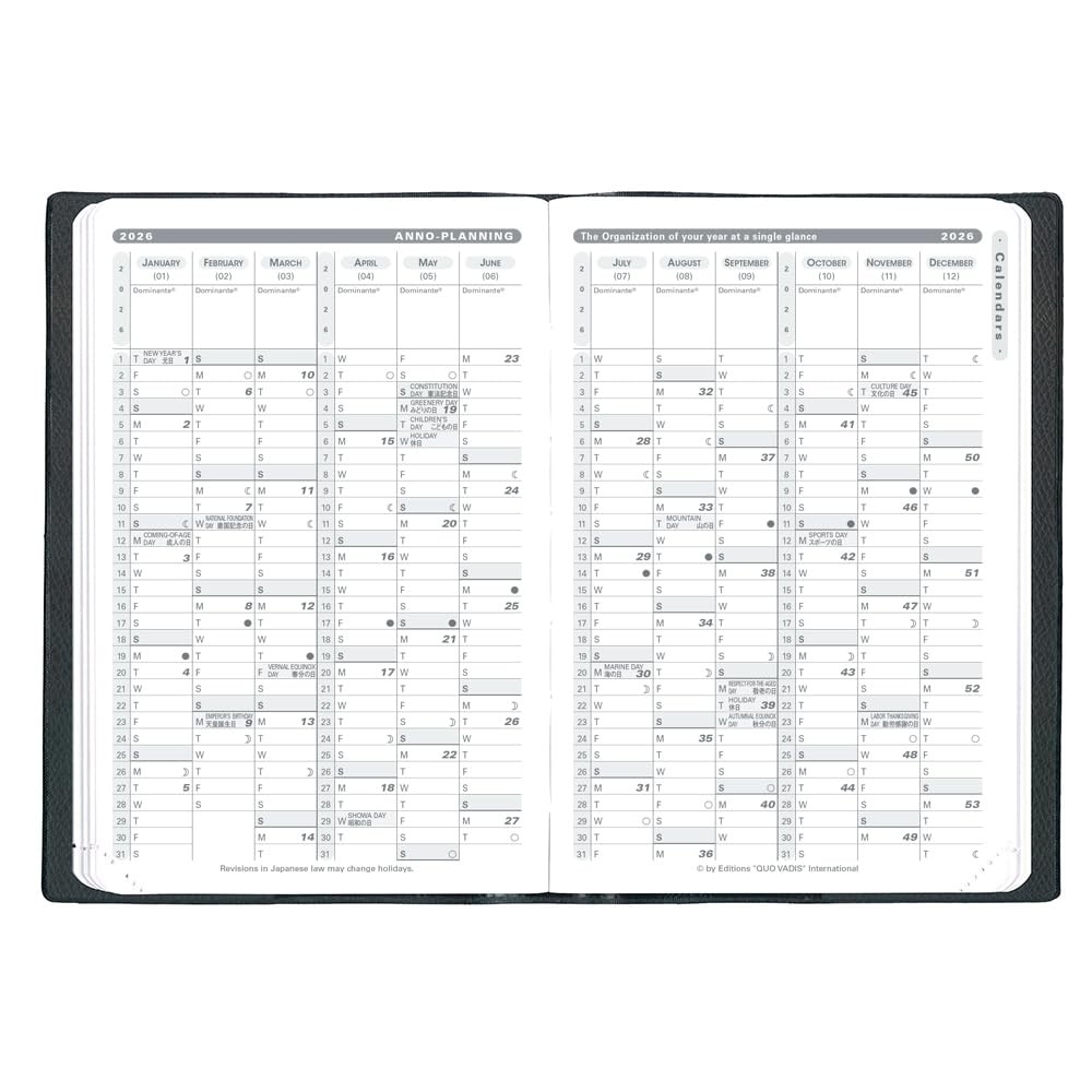 QUO VADIS Planner Diary Blue Ocean qv00401bl