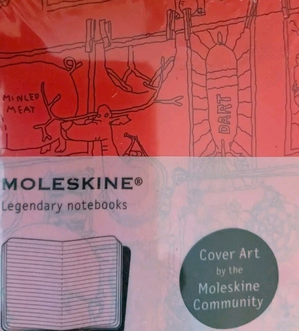 MOLESKINE 2 Ruled Journals 3.5 X 5.5″ 64 Lined Acid Free Pgs Mattias Adolphsson