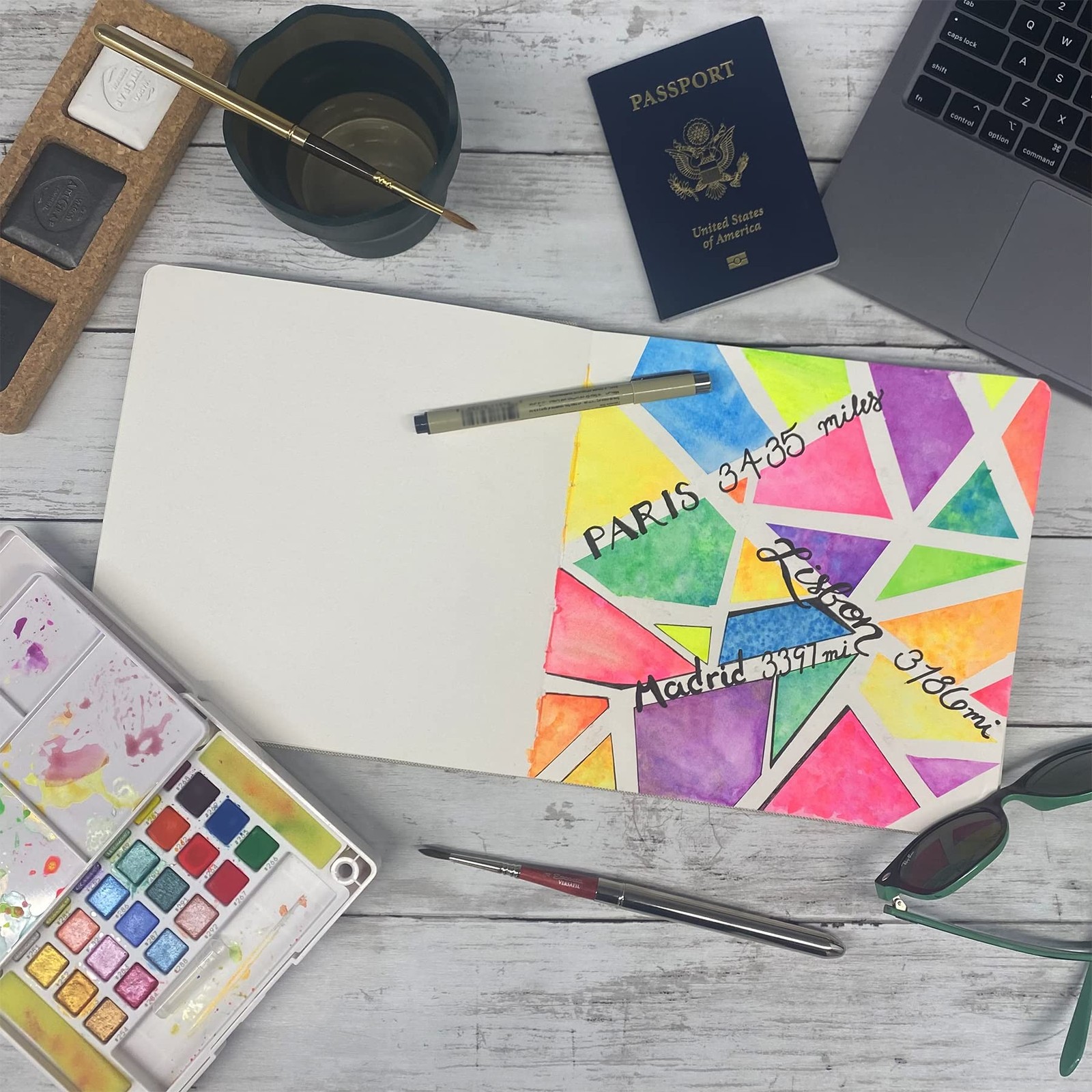 Handbook Journal Co. Artist Watercolor Journal, 140lb/300gsm He Kitchen