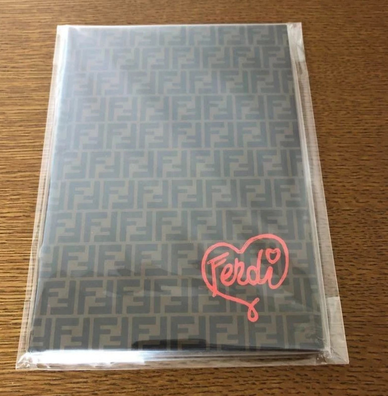 FENDI Notebook & stickers set NEW Authentic Journal novelty NEW