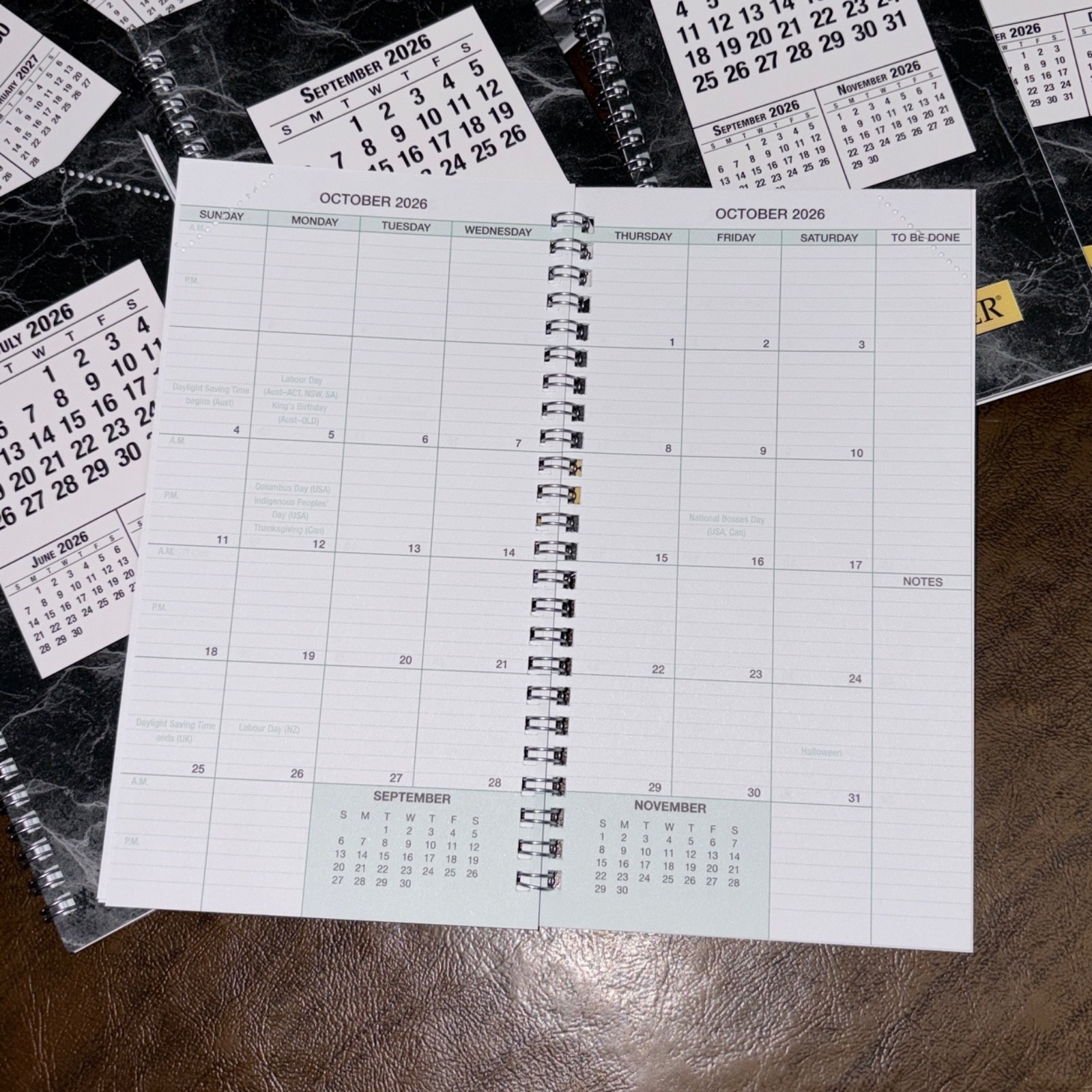 Day-Timer July 2026-June ’27 Pocket Wirebound 2 Page/Day Original Planner Refill