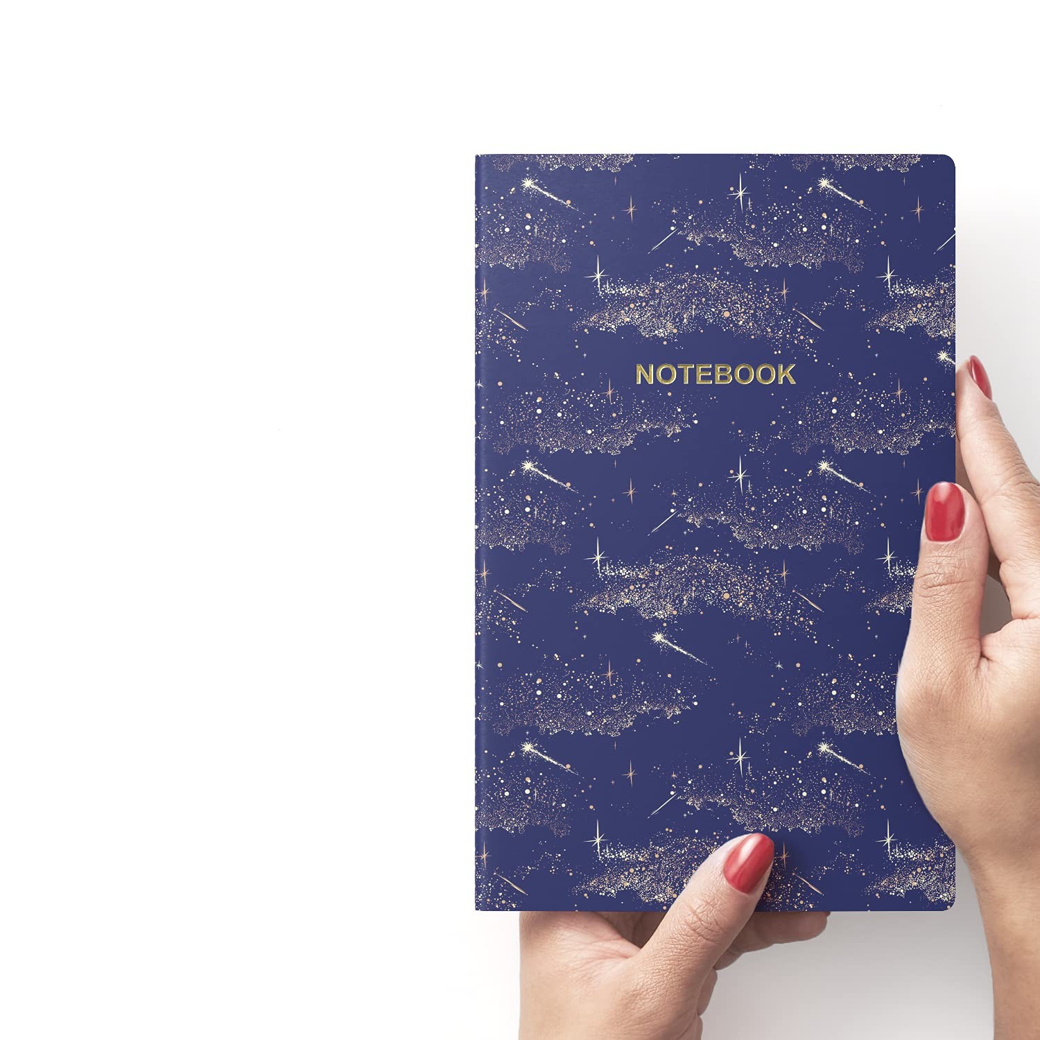 ARTEZA Pocket Notebooks, 5 x 8 Inches, Set of 5, 40 Sheets 5 Pack, White