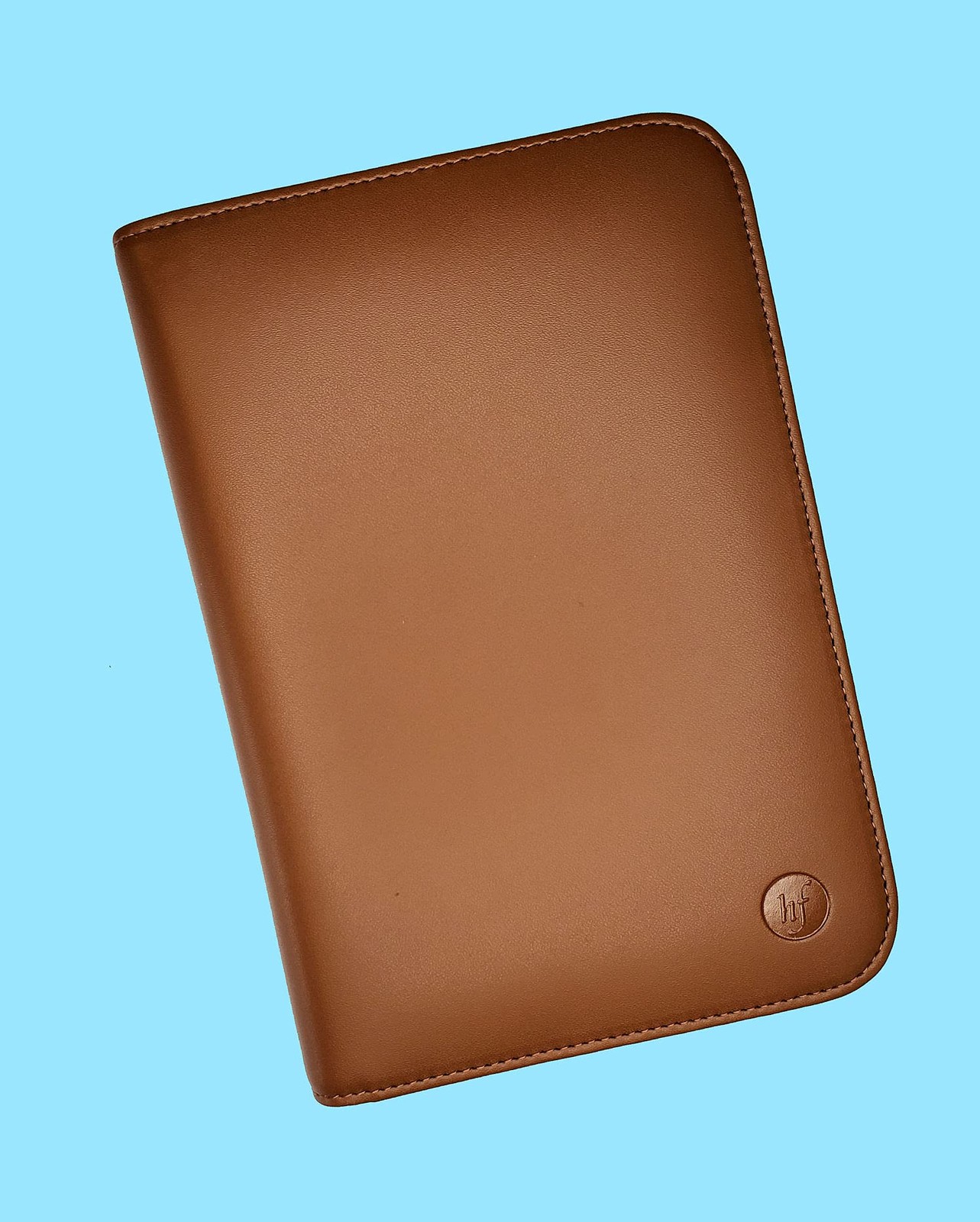 Great Gift! A6 Size Leather Notebook with Zipper Closure. This is A European …