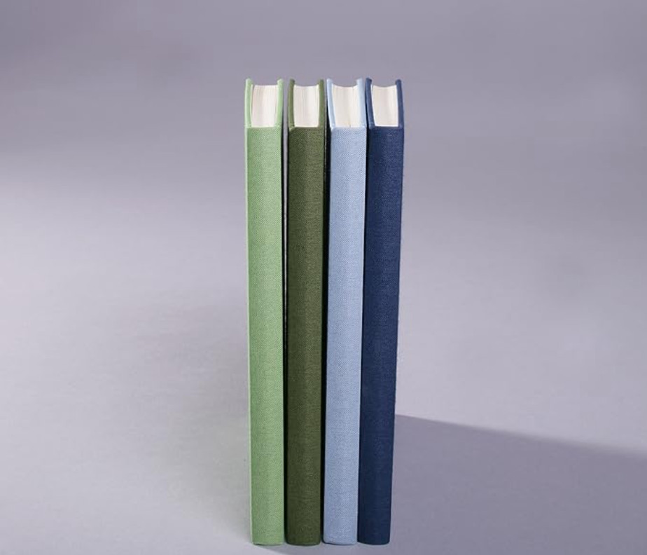Semikolon A4 Classic Linen Cover Notebook, 8.5 X 12 Inches, 144 Lined Pages