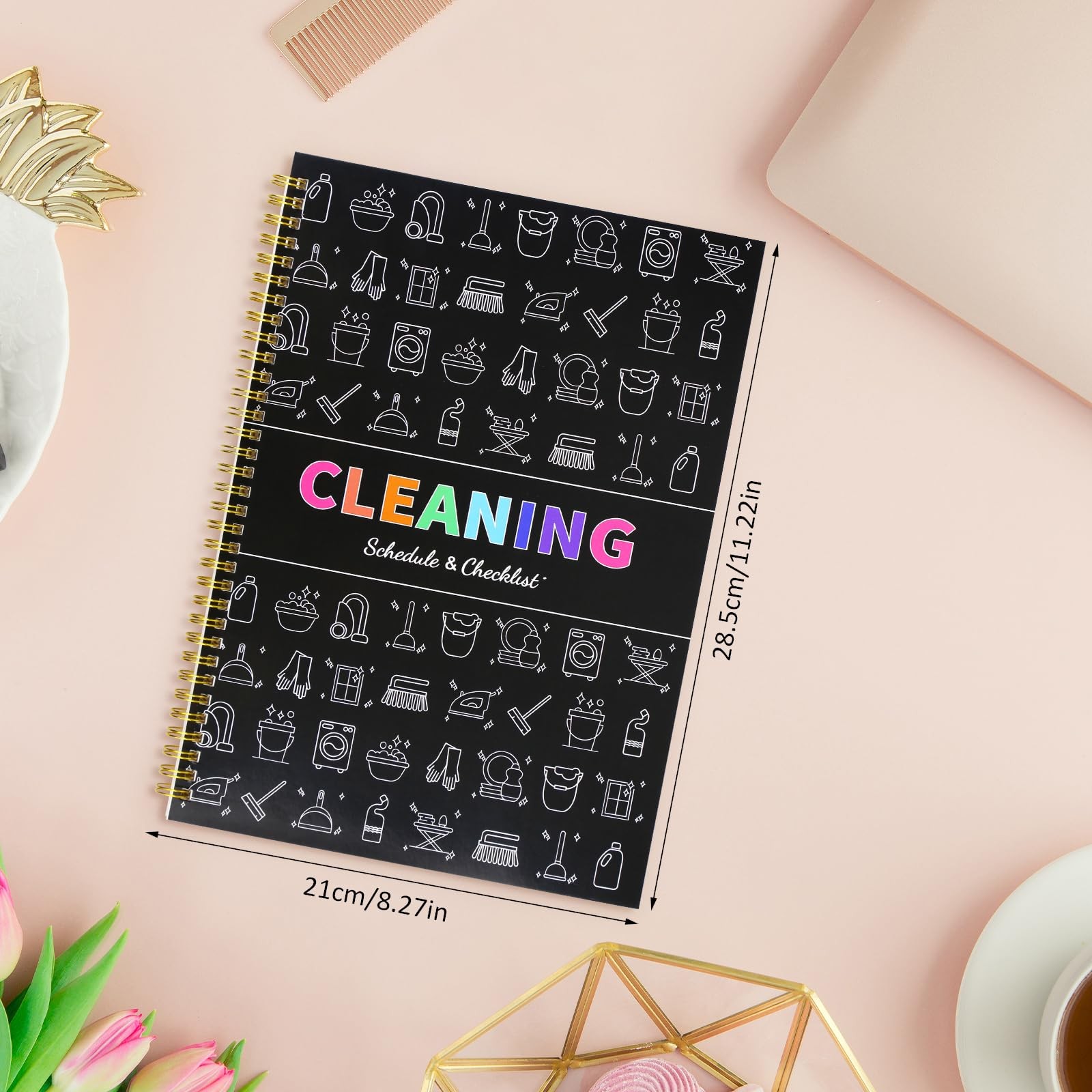Adhd Cleaning Planner, Cleaning Schedule And Checklist Organizer, Daily Weekly