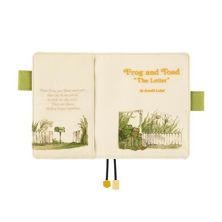 Hobonichi Techo A6 Cover Frog and Toad The Letter Loft Limited Set + Protector