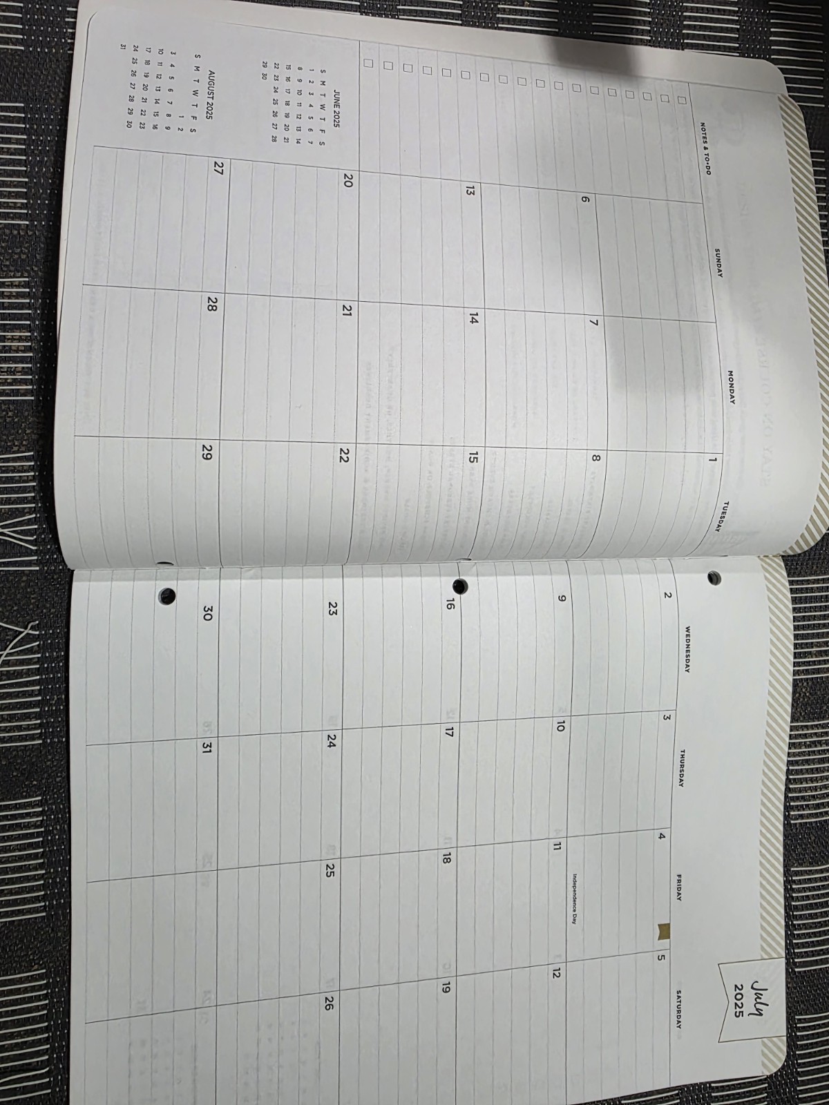 Brand New Day Designer 2025-2027 Monthly Planner Calendar, July 2025- June 2027