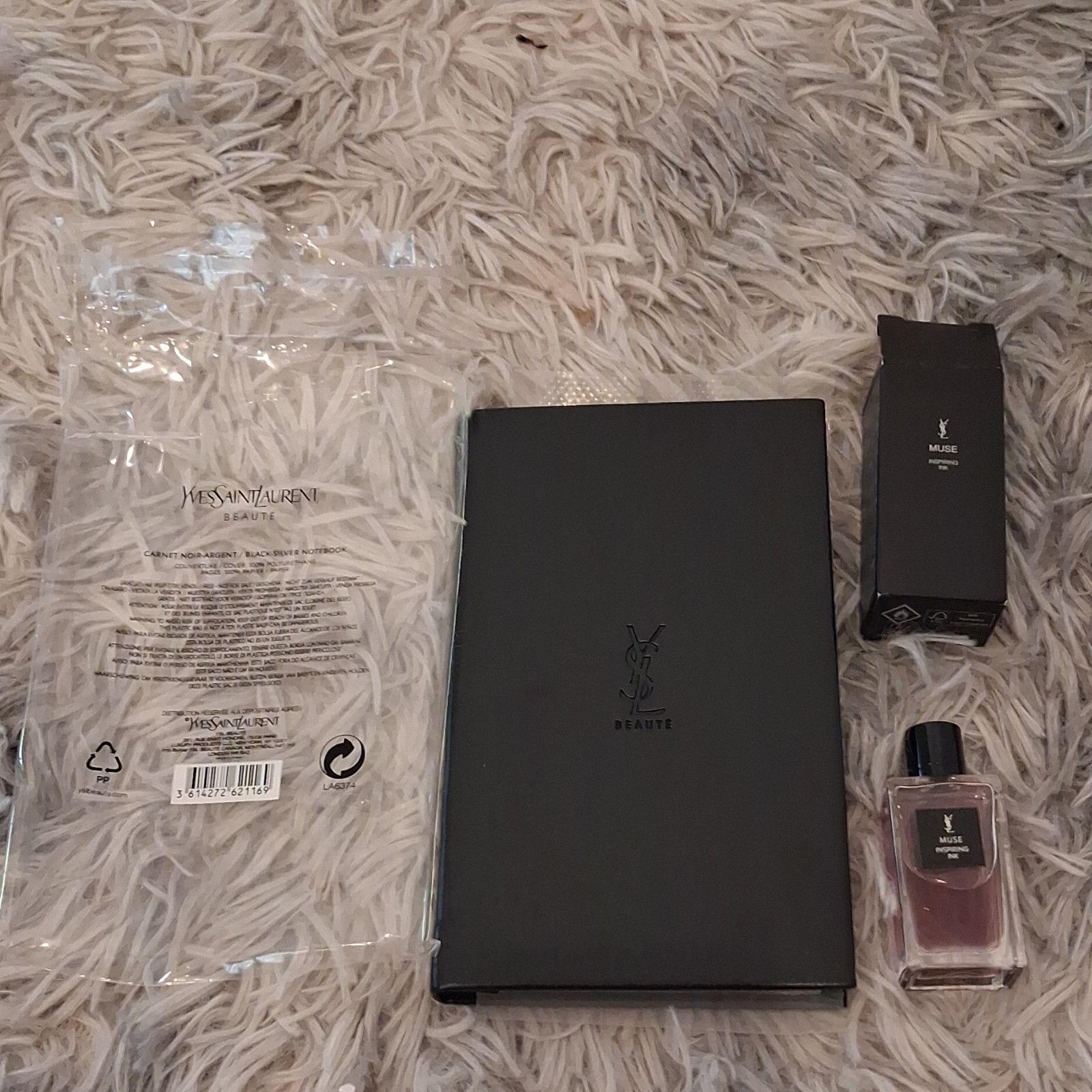 Yves Saint Laurent Black-Silver Notebook & Muse Inspiring Ink perfume
