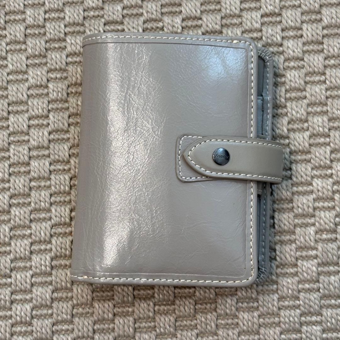 Filofax Malden Mini 6-Ring System Stone note
