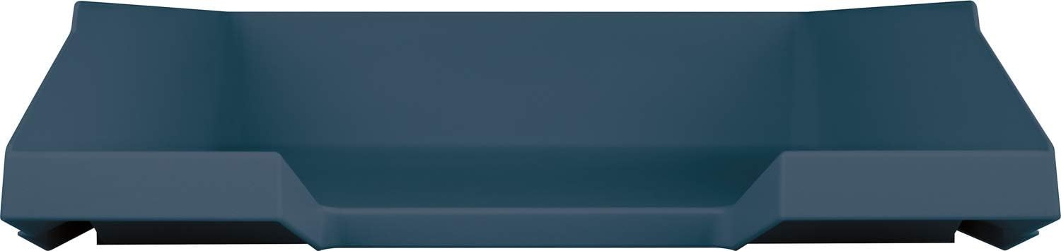 Helit The Green Staff Letter Tray DIN A4-C4 Recycled Plastic Blue Angel Certifie