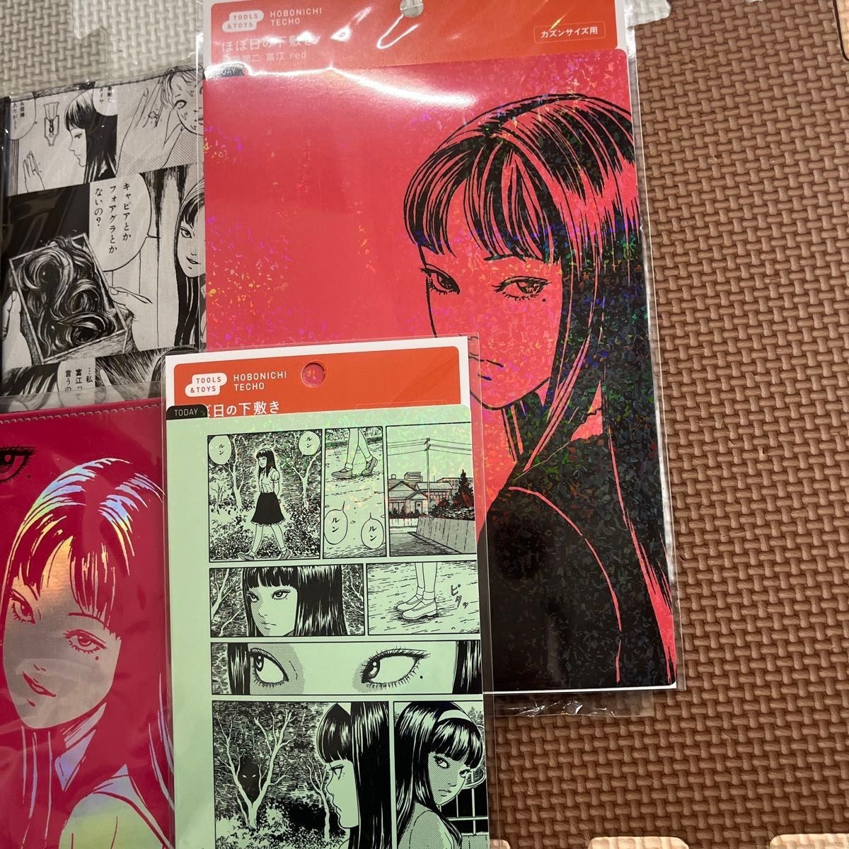 Hobonichi Techo 2026 Junji Ito Tomie Cover Set A6 & A5 + Pencil Board Shitajiki