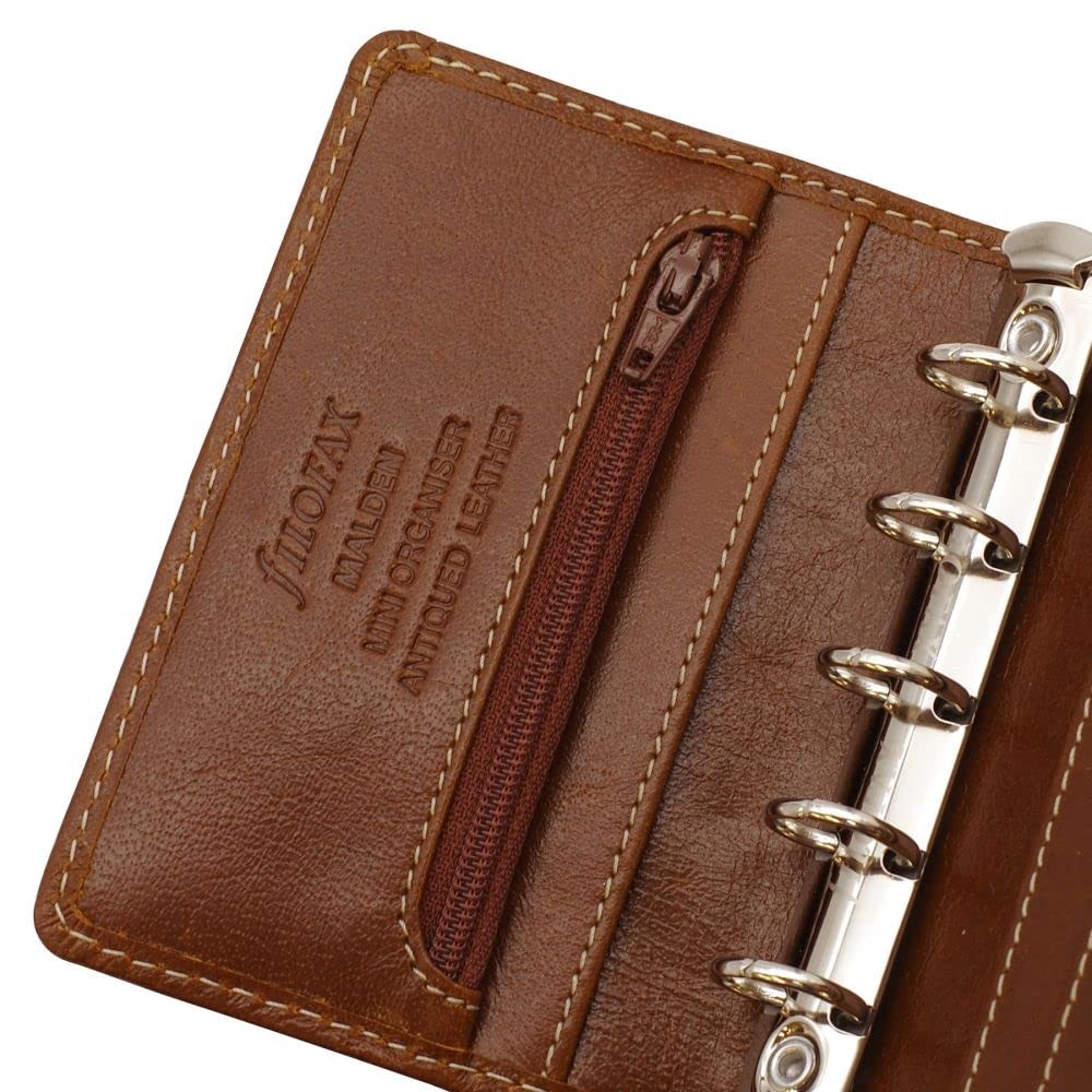 Filofax Malden Mini Planner, Ochre, 028625 (Genuine Imported Product)