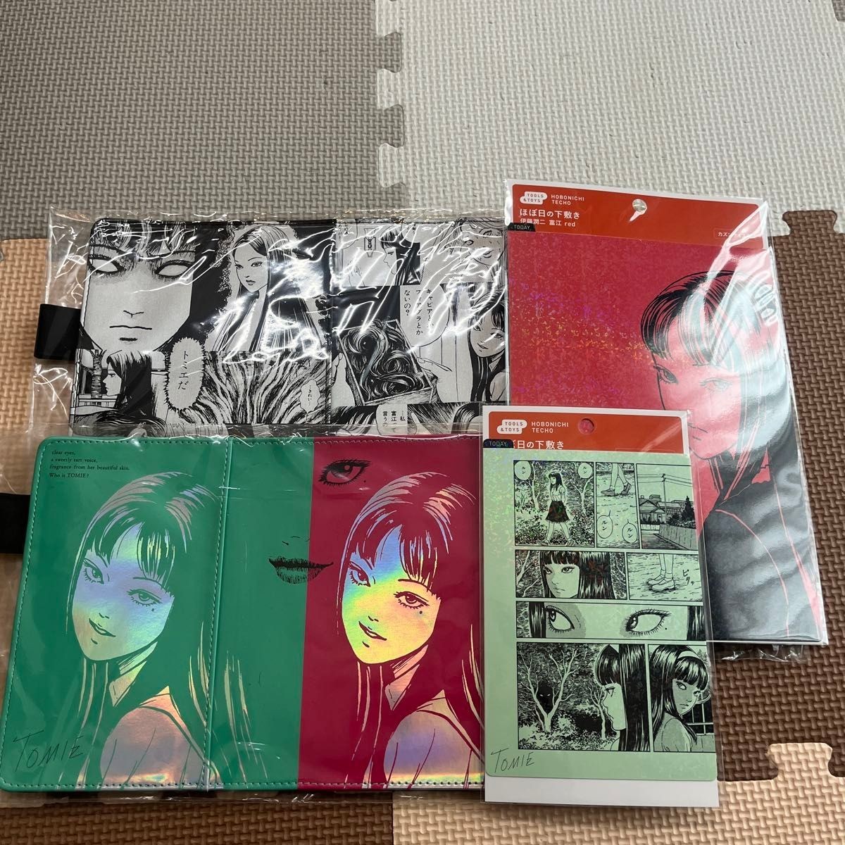 Hobonichi Techo 2026 Junji Ito Tomie Cover Set A6 & A5 + Pencil Board Shitajiki