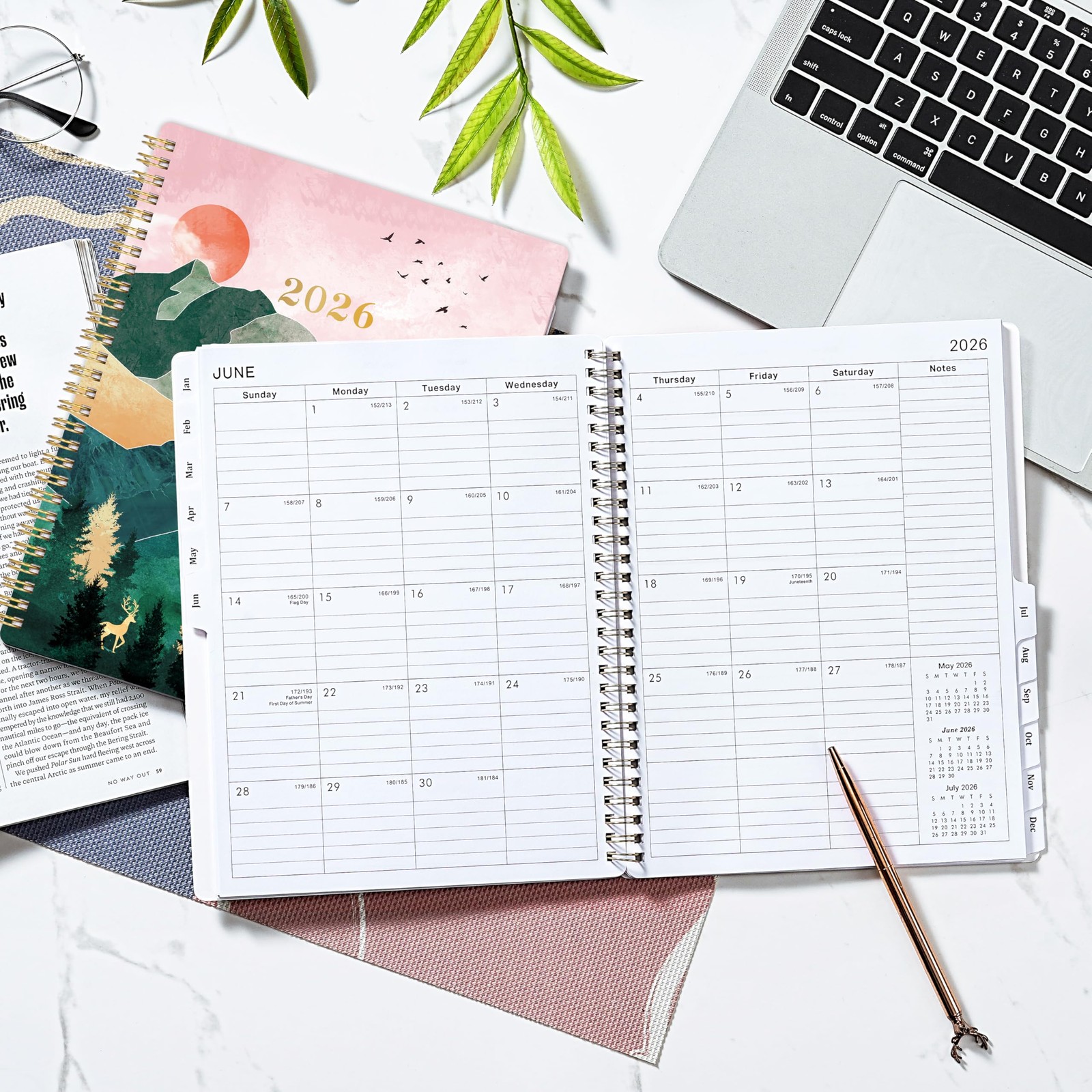 2026 Planner – Planner 2026 Weekly and Monthly, January – December, 8 x 10