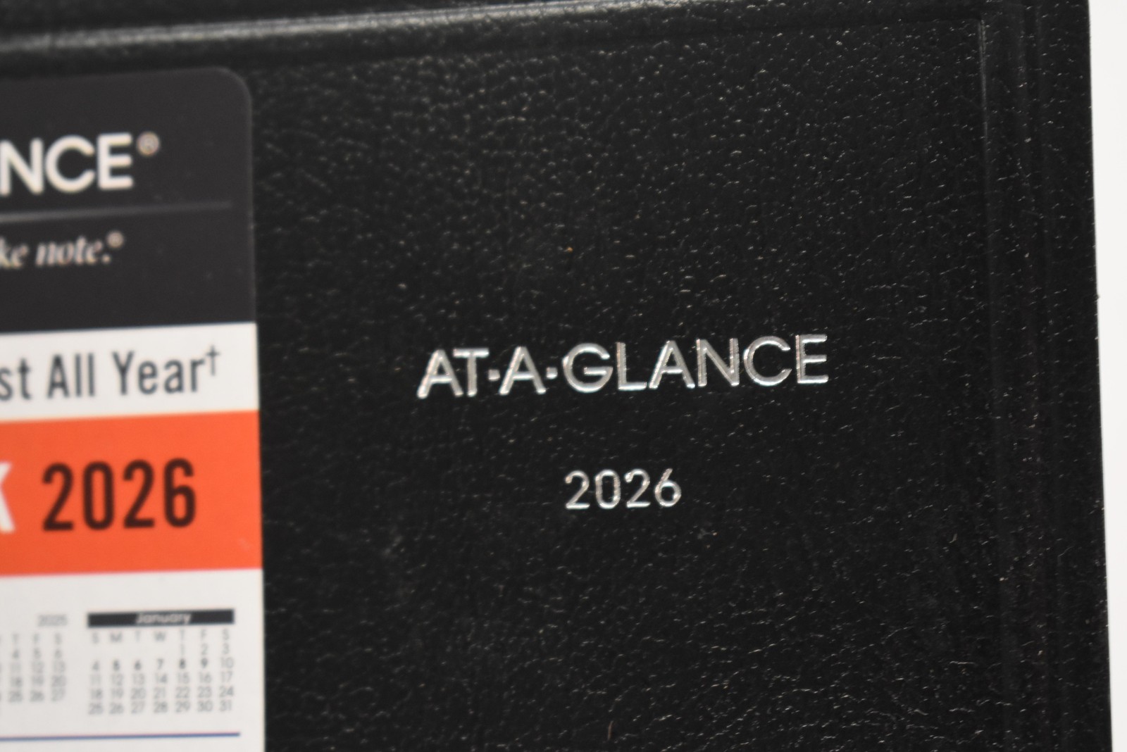 AT-A-GLANCE My Week 2026 Weekly Pocket Planner G200-00 Black Lot Of 2 DayMinder