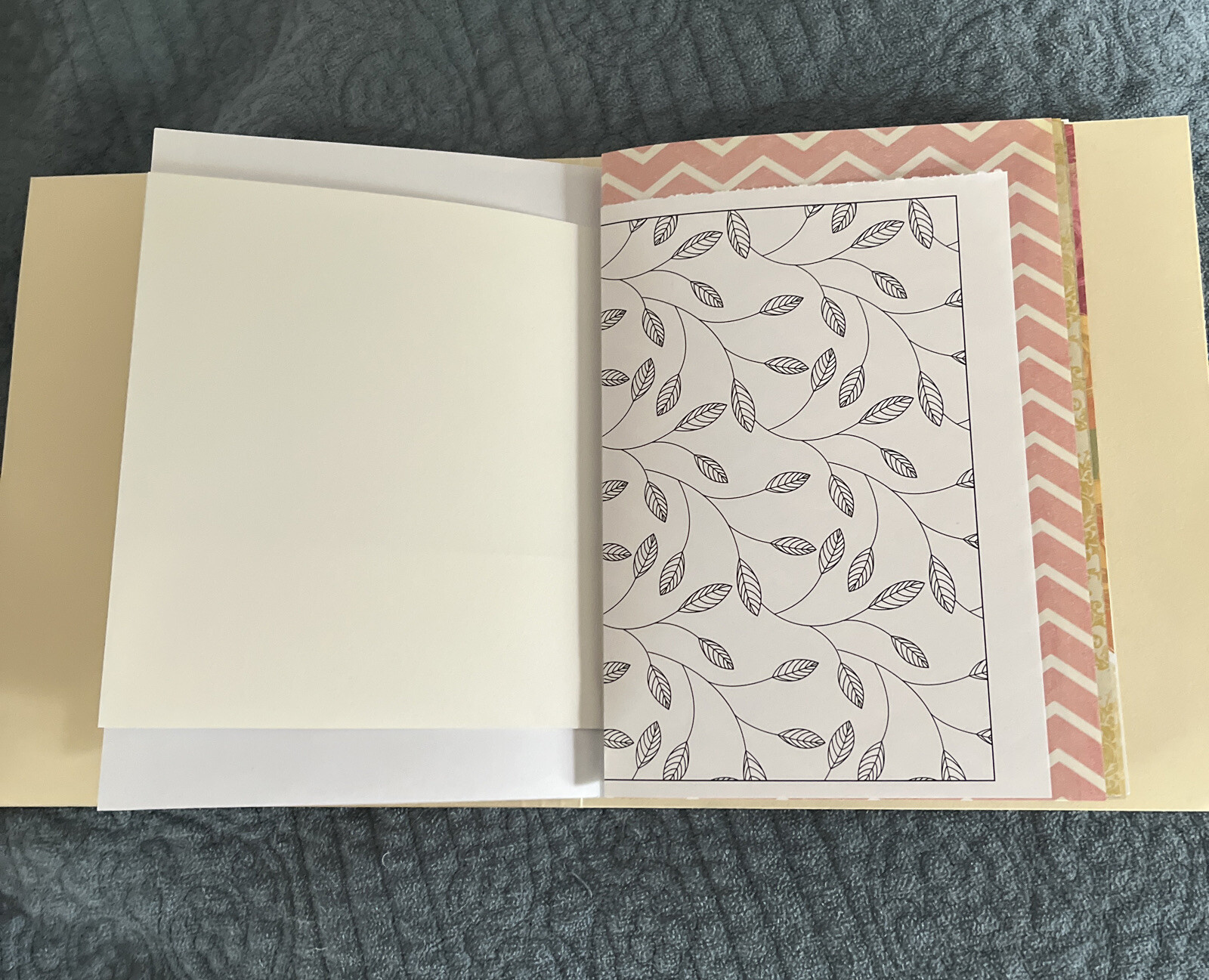 2 Journal Diary Notebook Set-Small & Large 4 3/4×7 in. & 8×9 in. 44 pg & 54 pgs