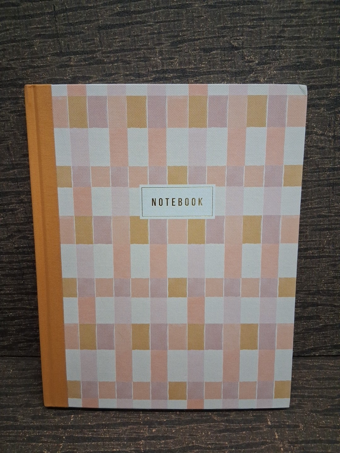 New Pen+Gear Hardcover Journal 192 Ruled Pages Notebook Checker 8″ X 10″
