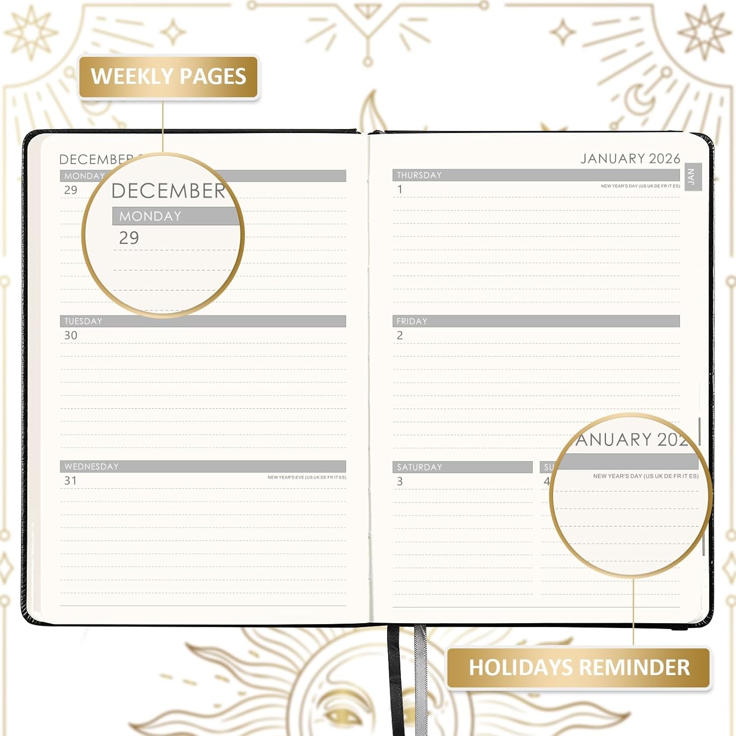 Planner 2026-2027 – Academic Planner 2026-2027, July 2026 – June 2027, 5.75″ x 8