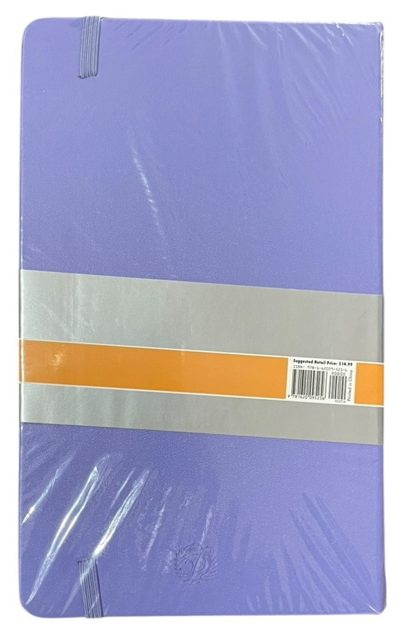 Purple Piccadilly Essential Notebook Medium Ruled 240 Pages Hardcover NEW SEALED