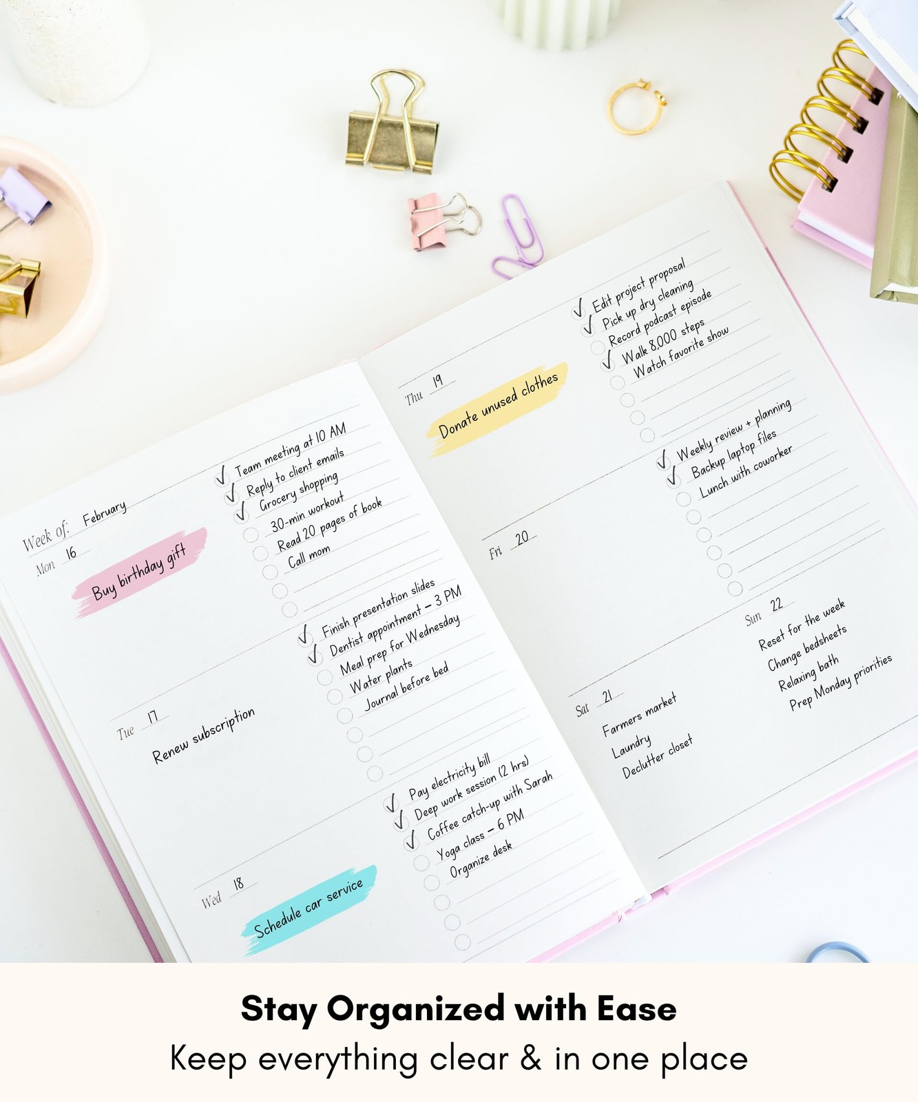 Adhd Planner For Adults Women – The Ultimate Daily Productivity Planner