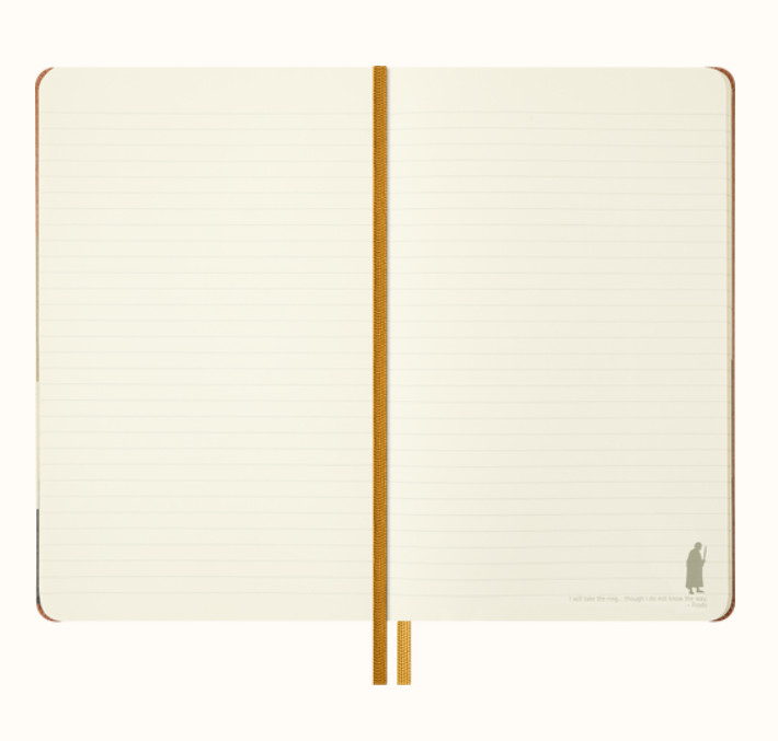 Moleskine The Lord of the Rings Notebook Frodo & Sam Large Plain Hard Cover