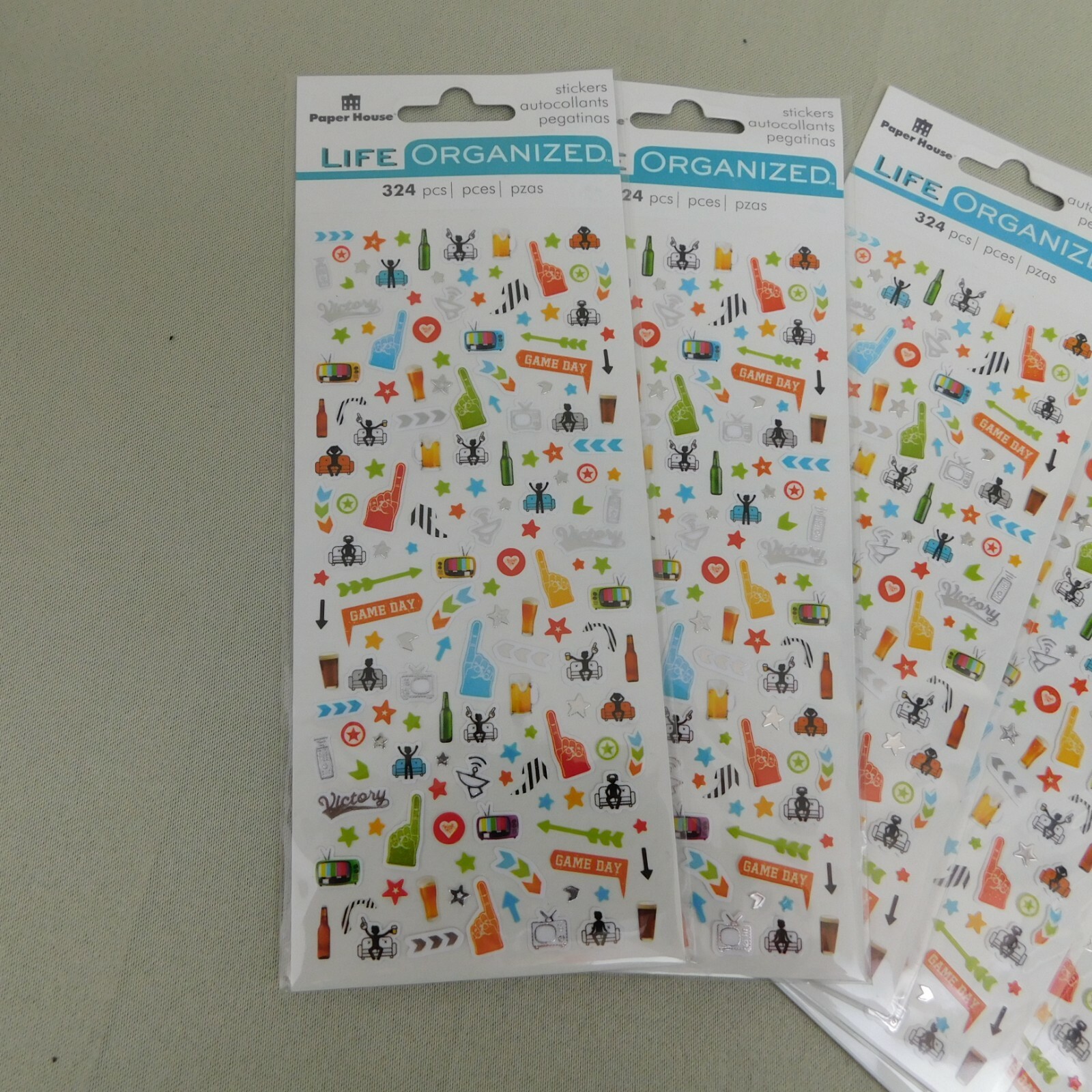 Recollections Creative Journaling Planner Sticker Stencil Stamp Lot #5382