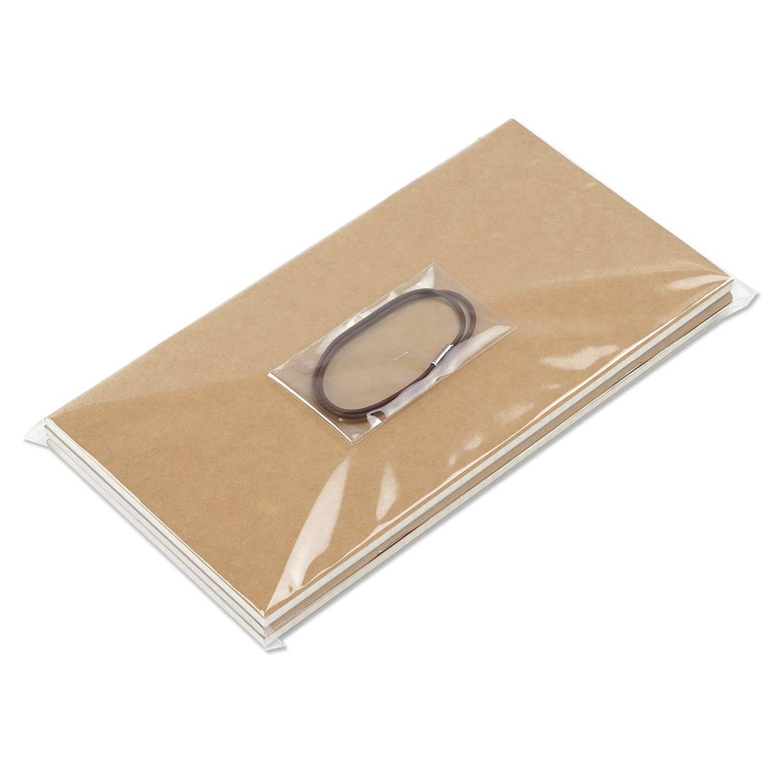 Travelers’ Notebook Refills Insert, Set of 3(Grid, Standard Size, 100gsm)