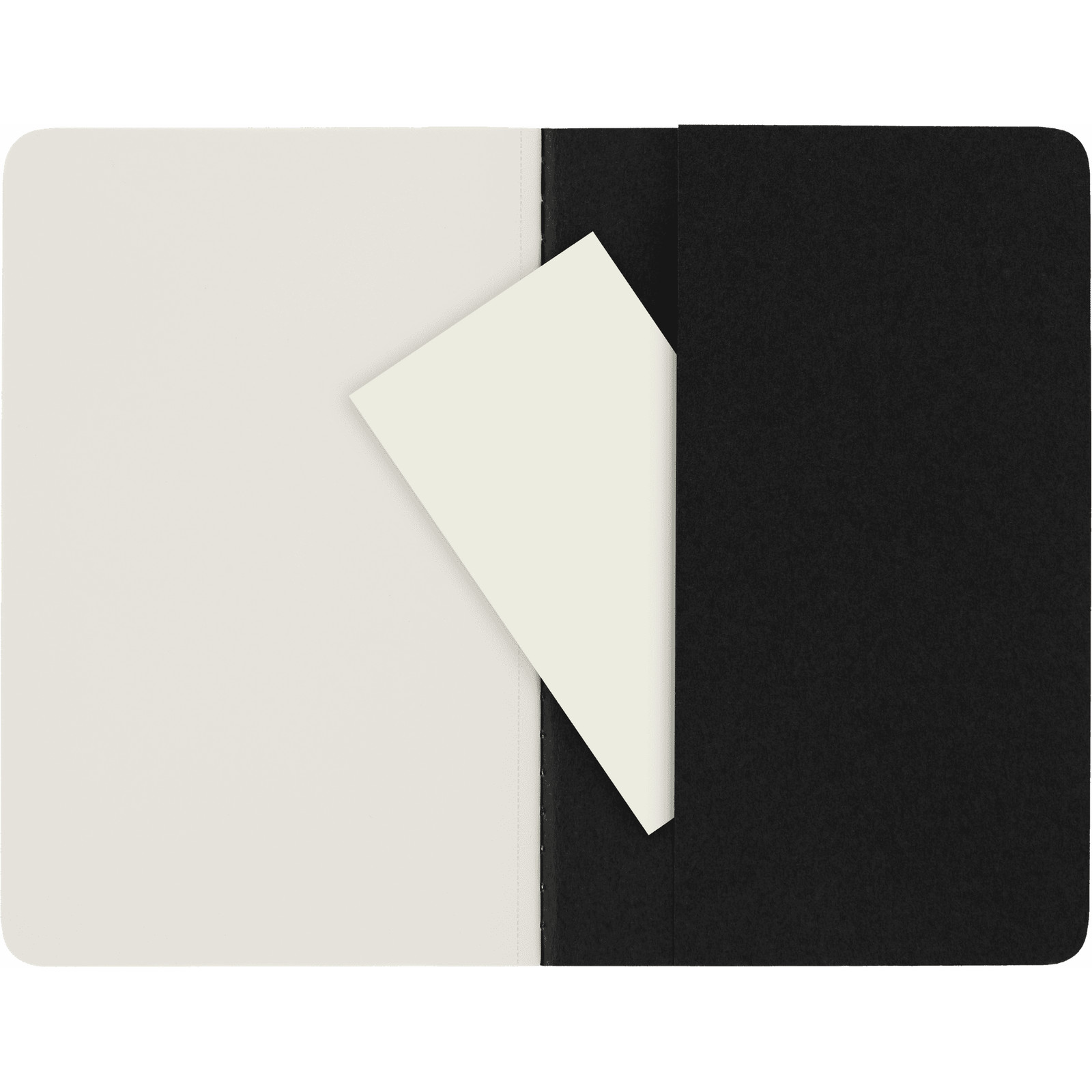 Moleskine Cahier Journals (Set of 3), Pocket (3.5″ x 5.5″), Plain, Black