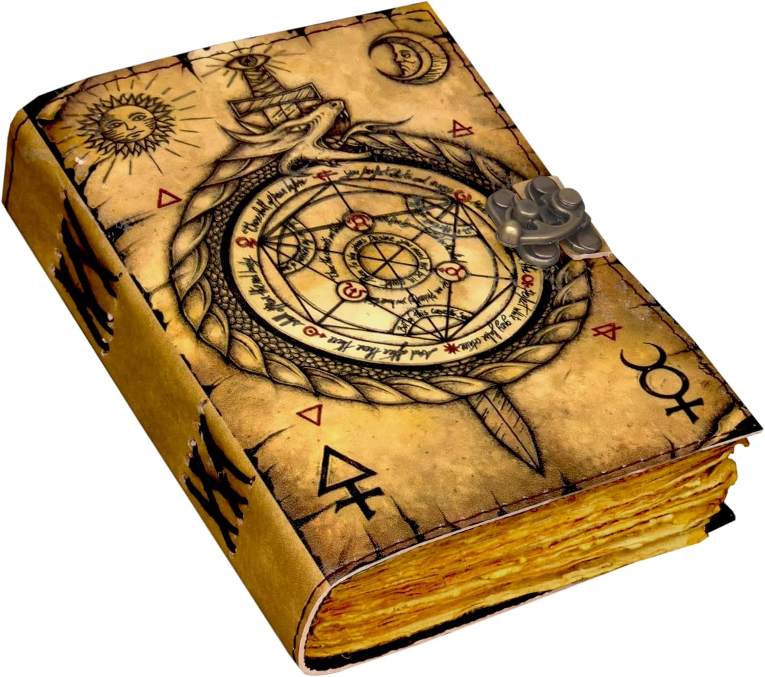 Blank Spell Book of Shadows Journal Witchcraft Supplies Witch Spell for Men & Wo