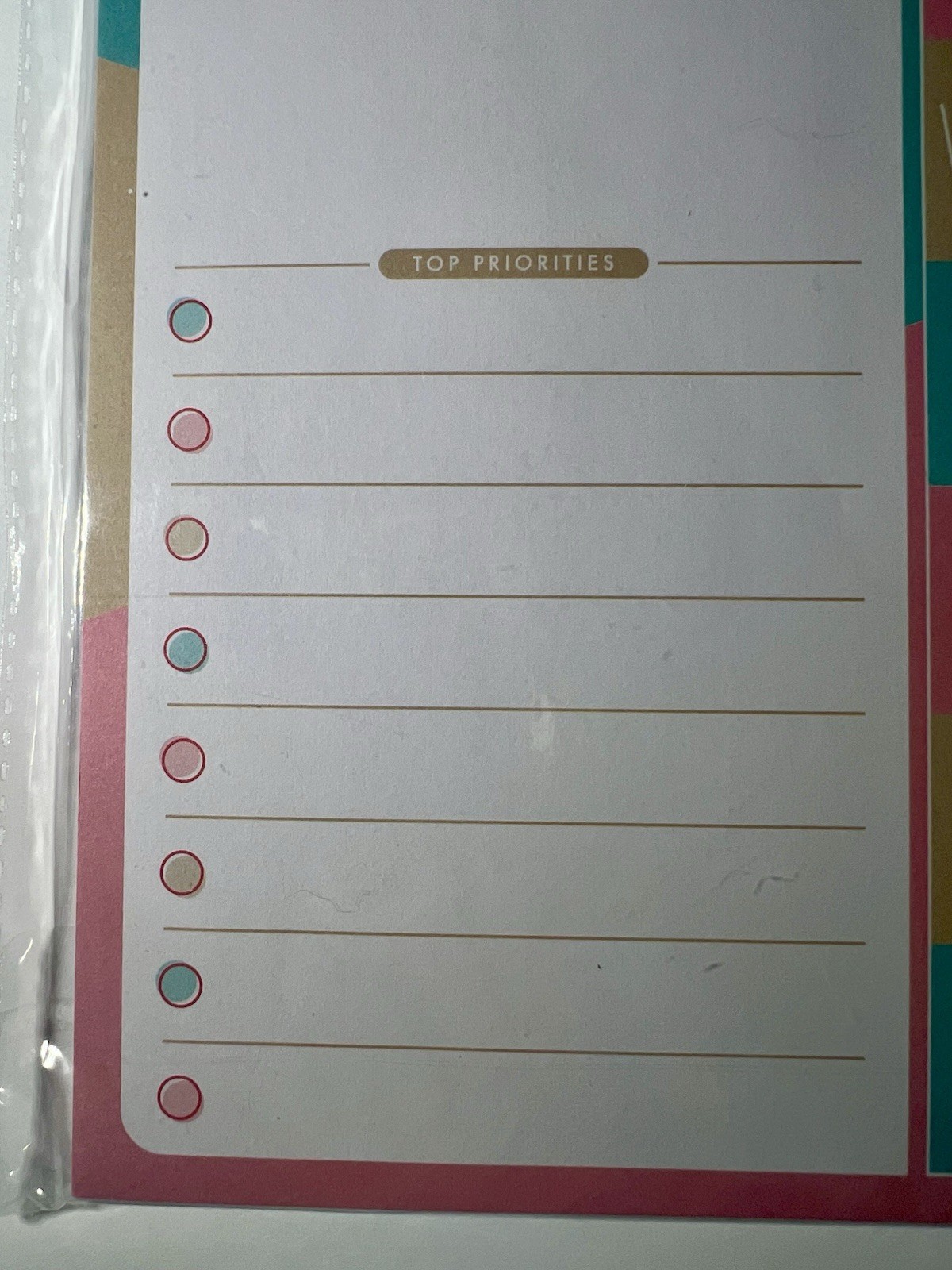 Corner Office by Jot Planner Note Pads 50 Sheets Weekly Planner Lot of 2
