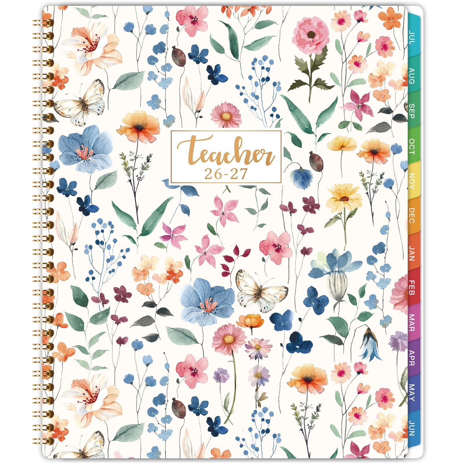 Teacher Planner 2026-2027 – Lesson 8.5“ x 11”, PINK 7