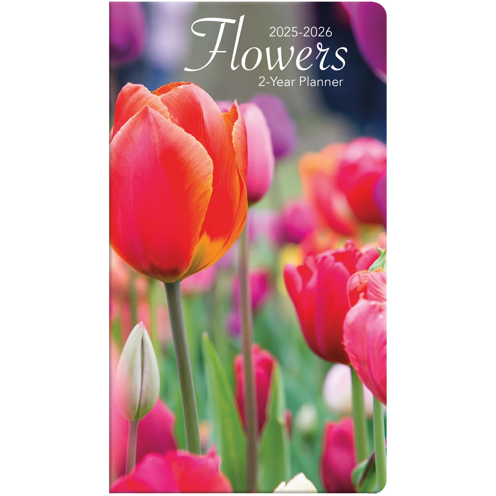 Turner Photographic Flowers 2025 Photo 2-Year Pocket 3.5″w x 6.25″h, Multi