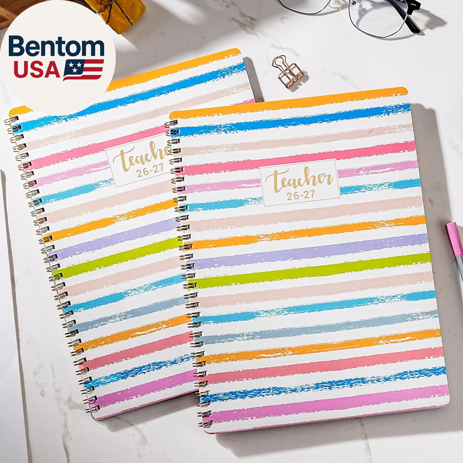 2026-2027 Teacher Planner – July 2026 – June 2027, Lesson Planner 2026-2027, 8.5