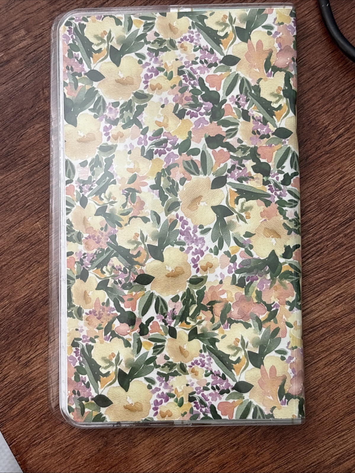Blue Sky 2026 2027 Pocket Calendar Floral Checkbook Planner Mini NEW
