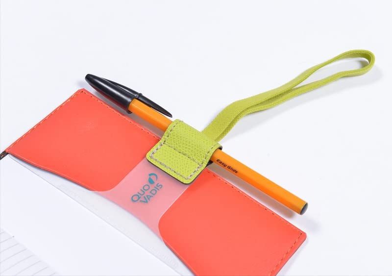 QUO VADIS Diary Band & Pen Holder for 10x15cm Planners, Sky Blue