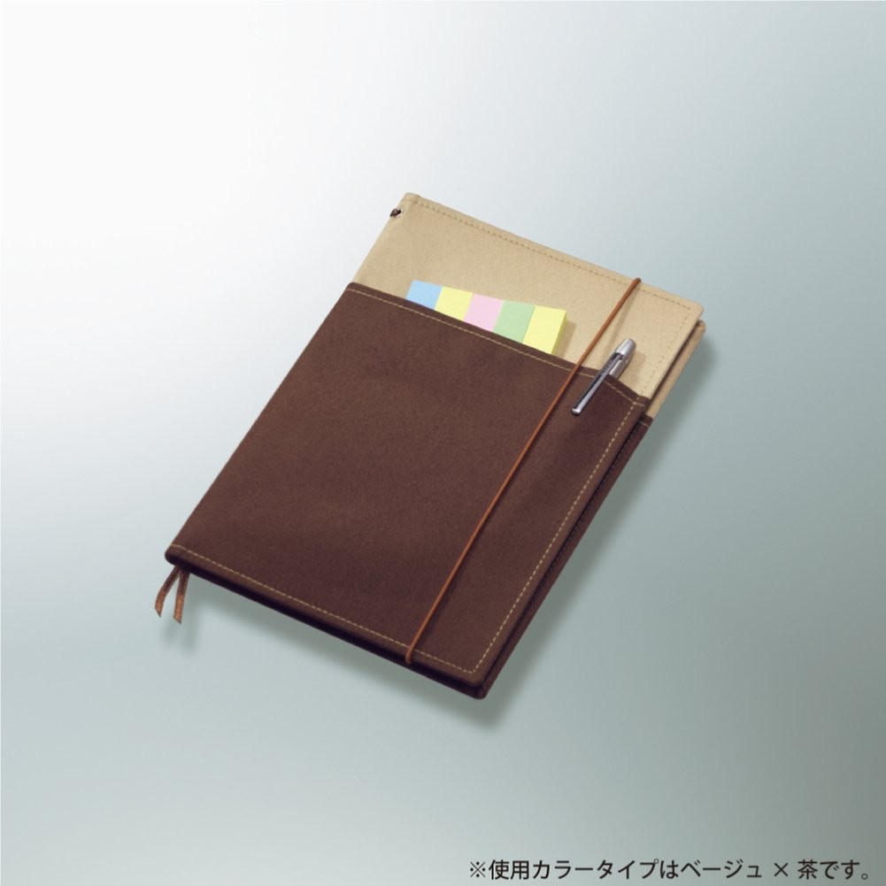 Notebook Cover Systemic Red/Gray A5 A-lined 40 sheets No-655A-2