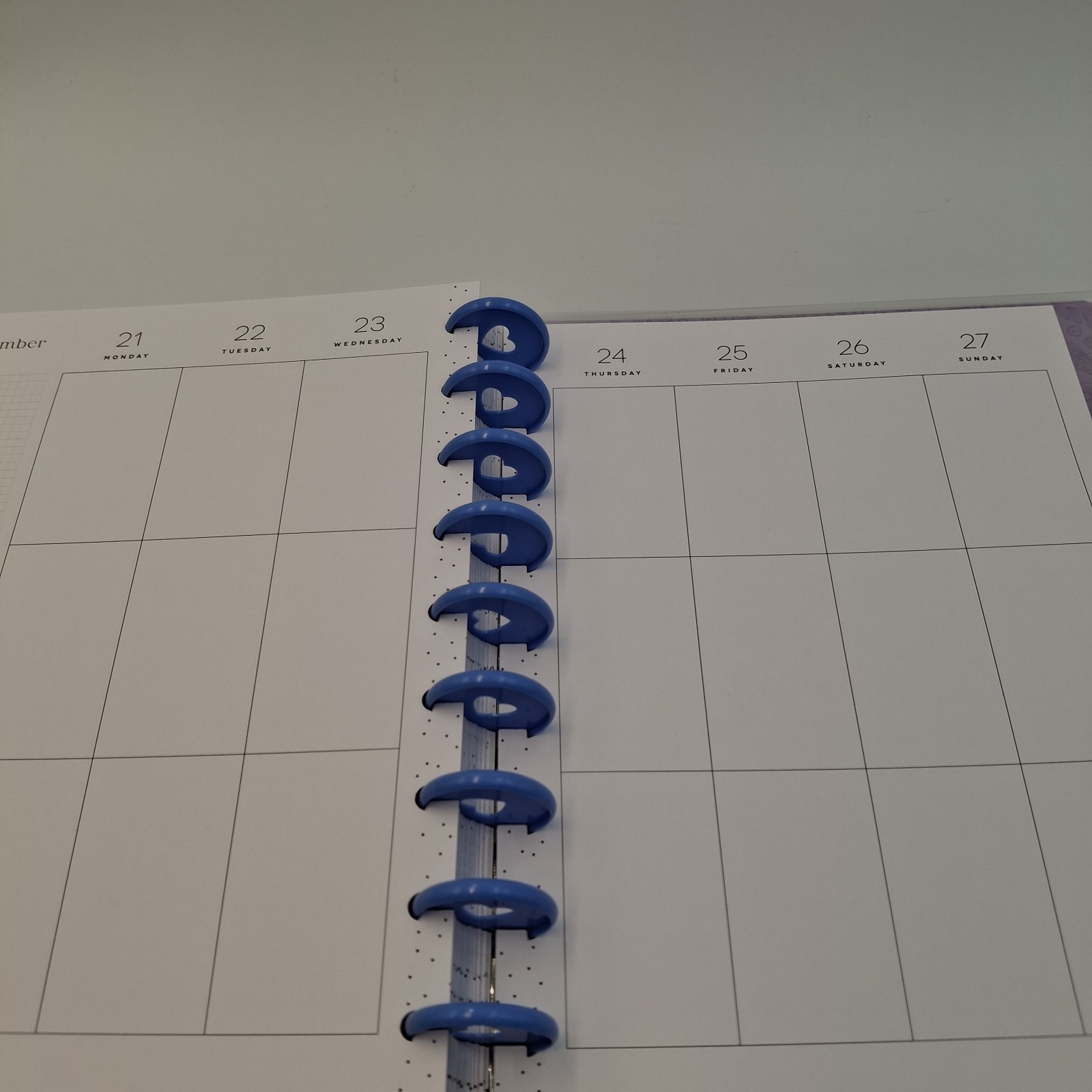 Happy Planner Classic 2026 Paper Raven Co 7×9.25 in. Disc Bound Weekly Monthly