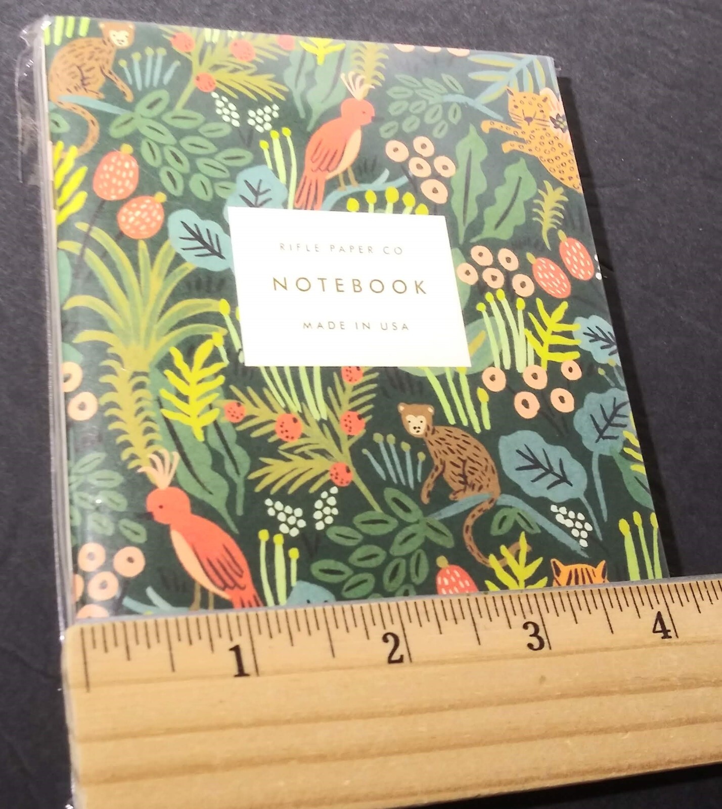 Rifle Paper Co Jungle Pocket Notebooks Set 2 Slim Journals 5.5″ Colorful