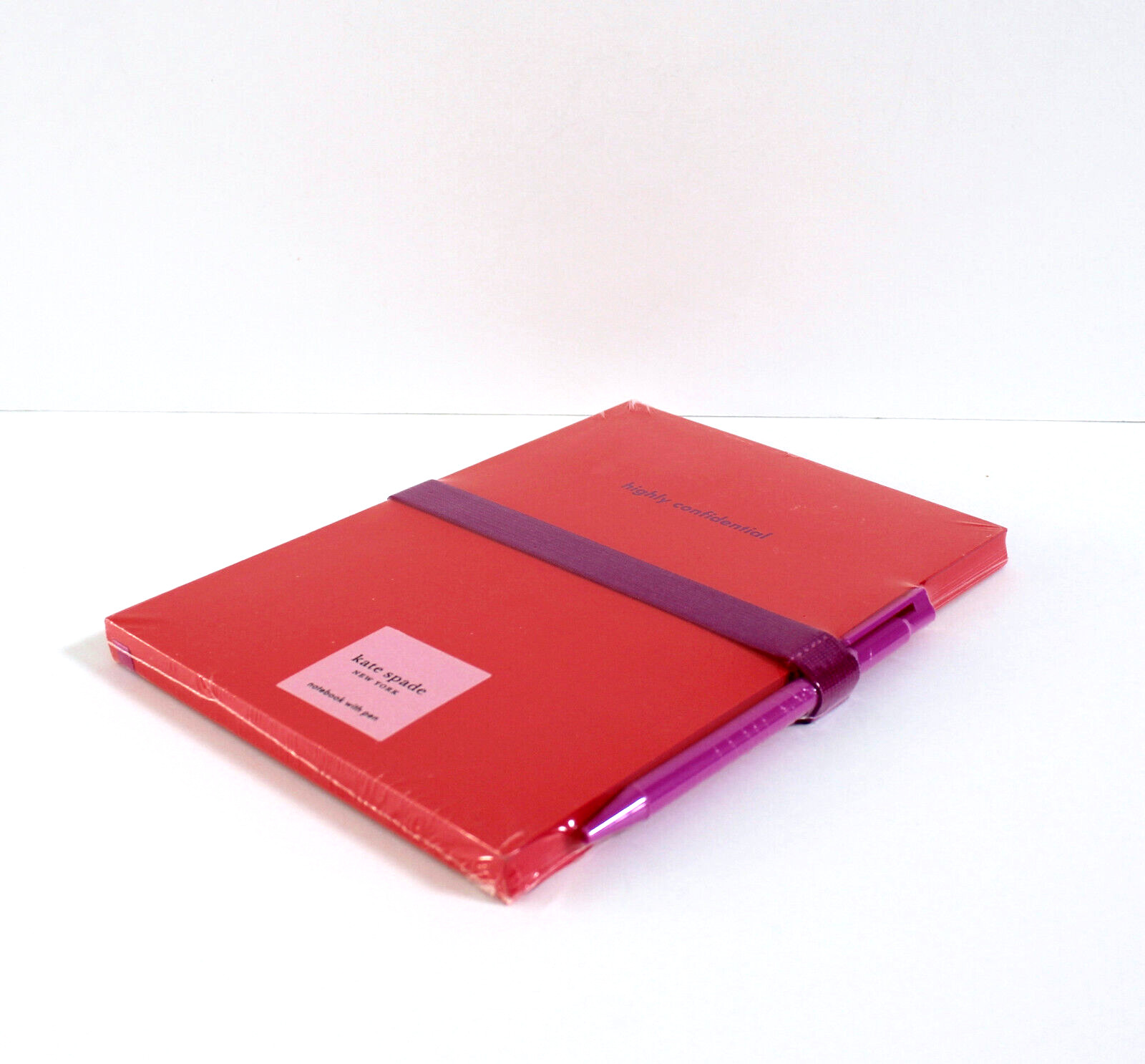kate spade Highly Confidential Notebook With Pen NEW