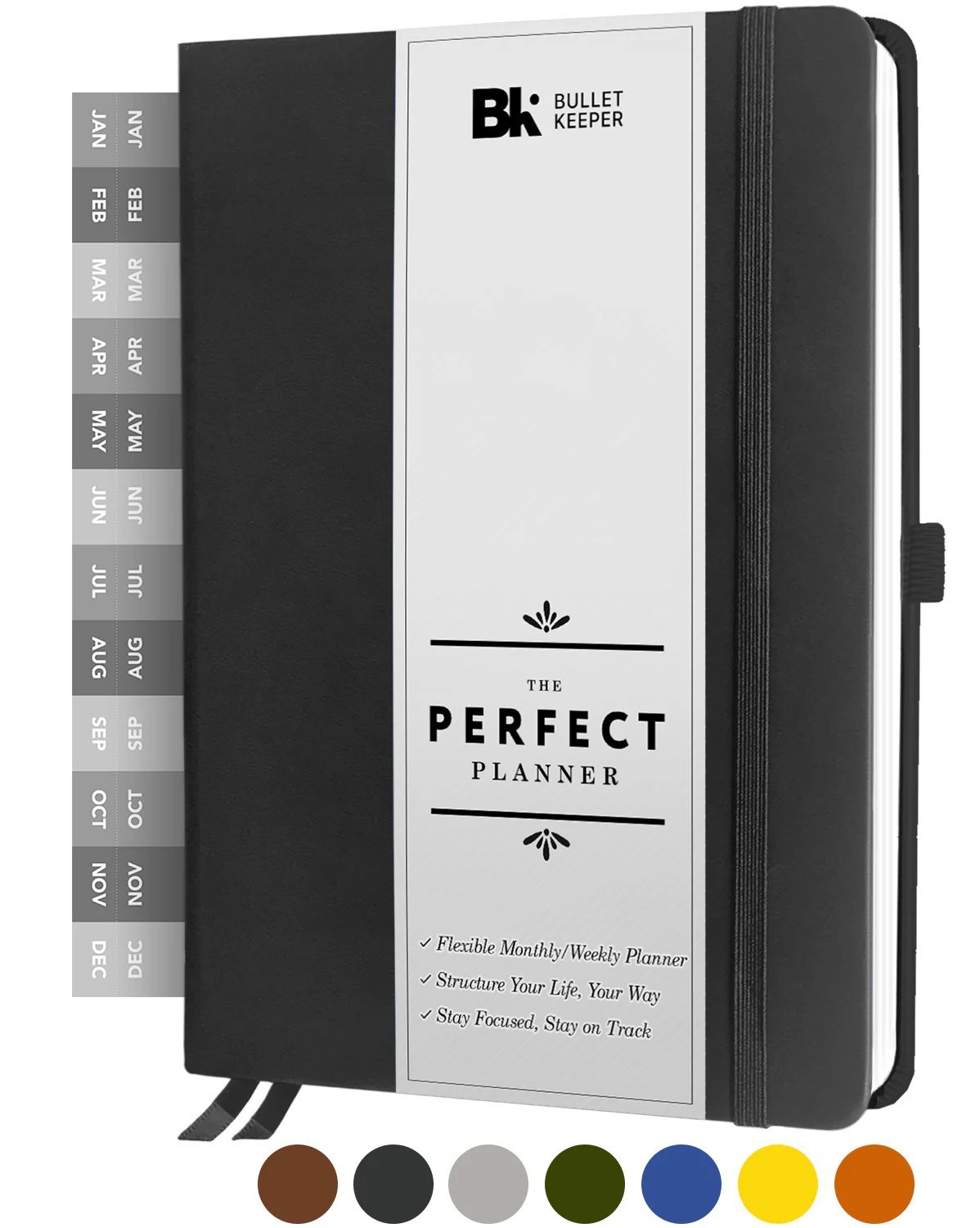 The Perfect Planner Collection A5 Monthly Weekly Flexible Structure Undated Year