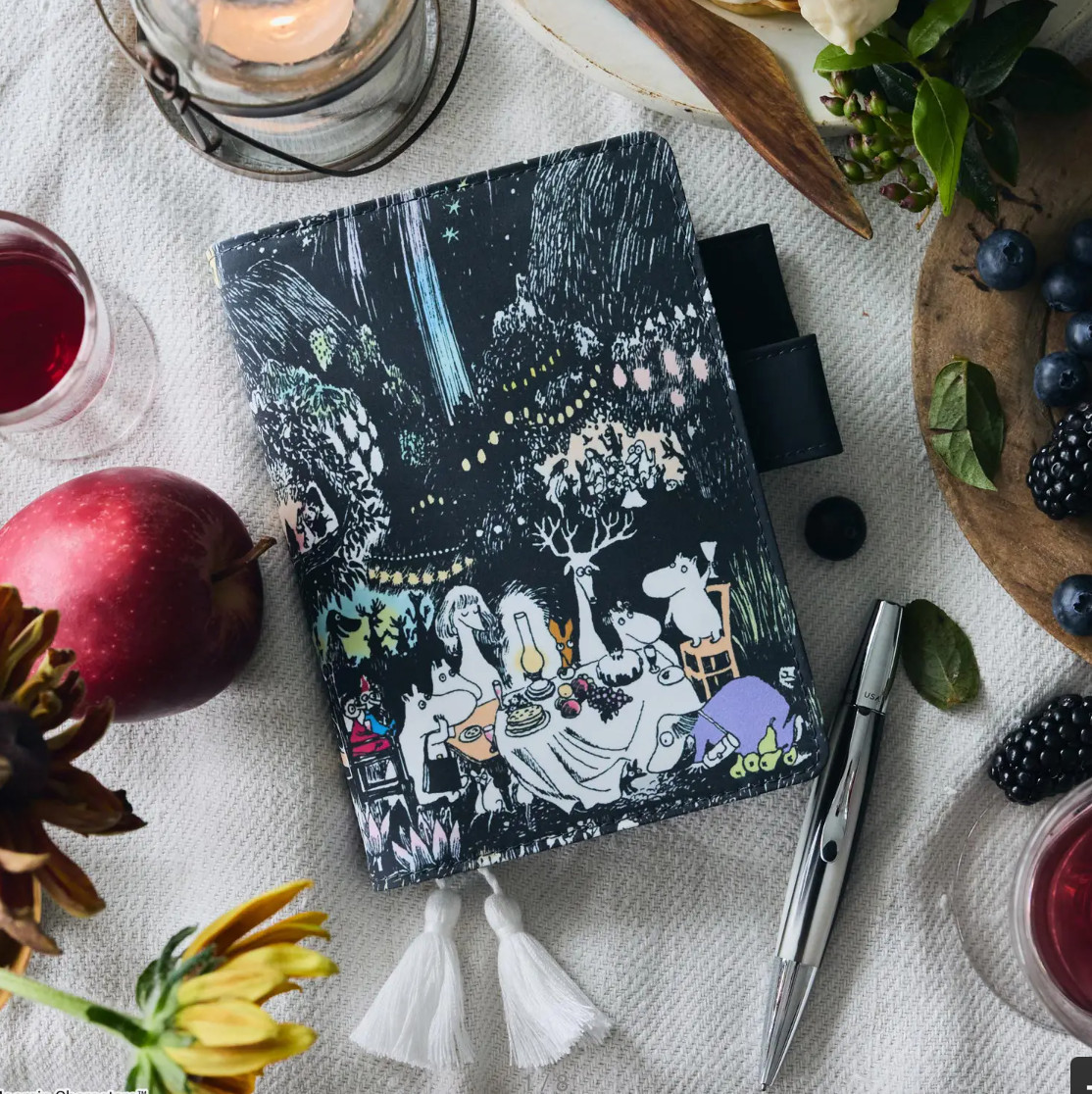 Hobonichi Techo Moomin Big Party Night Original Size A6 Planer cover