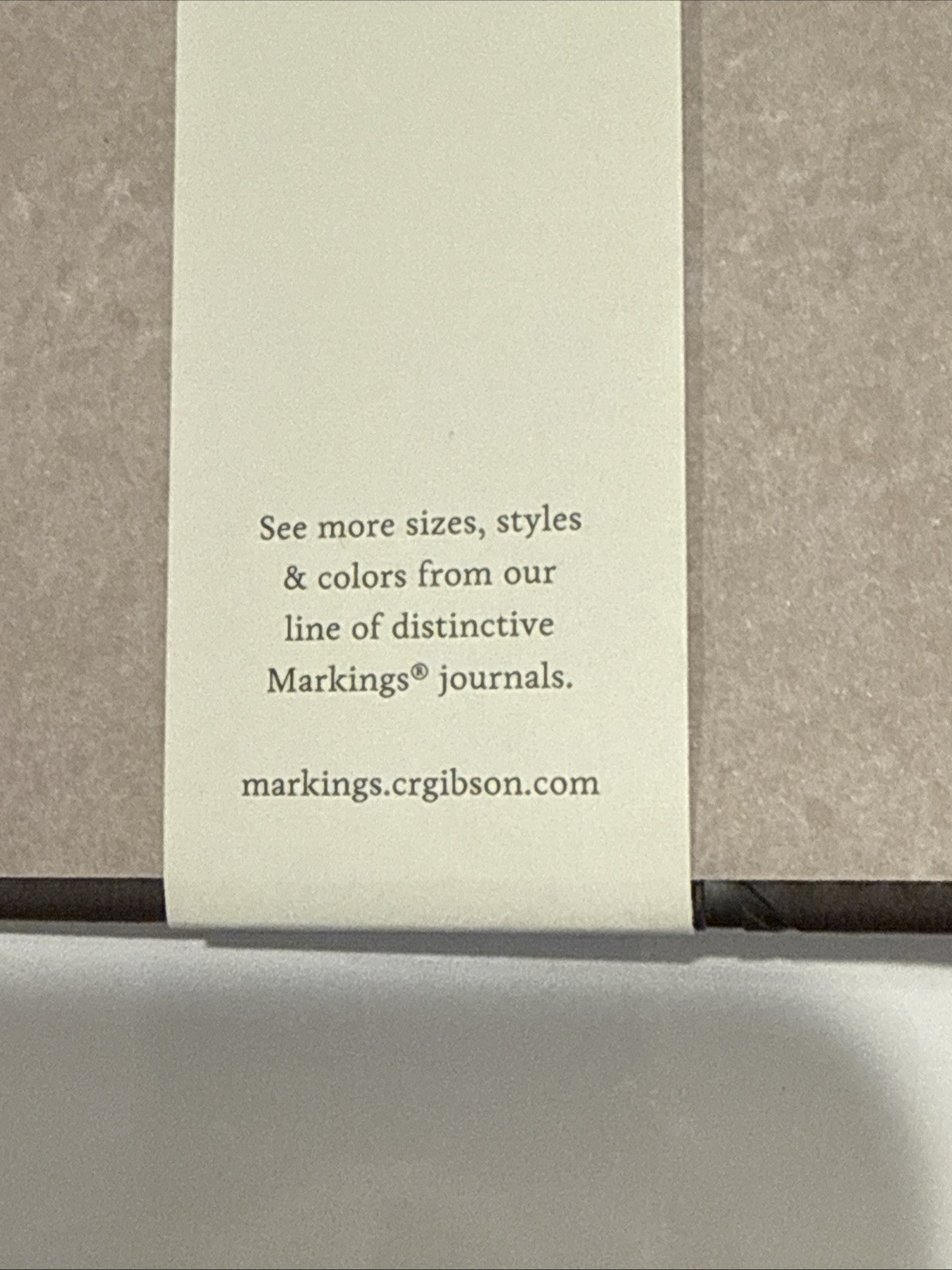 JOURNAL SOFT LEATHERETTE 256 PAGES BY MARKINGS SIZE “8.5” X “5.5”