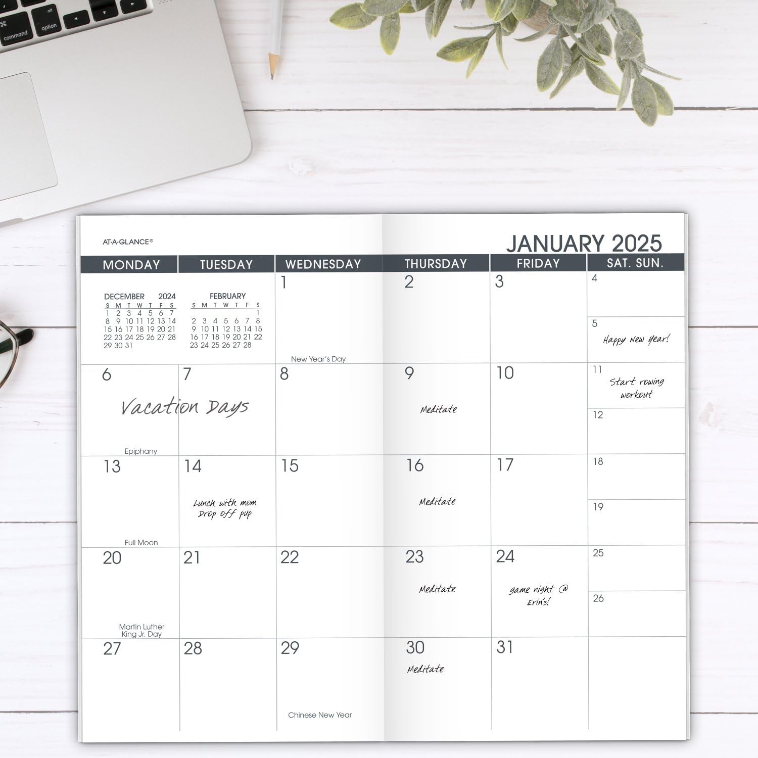 AT-A-GLANCE 2026 Monthly Planner Refill for 70-064, 3-1/2″ x 6″, Pocket Size …