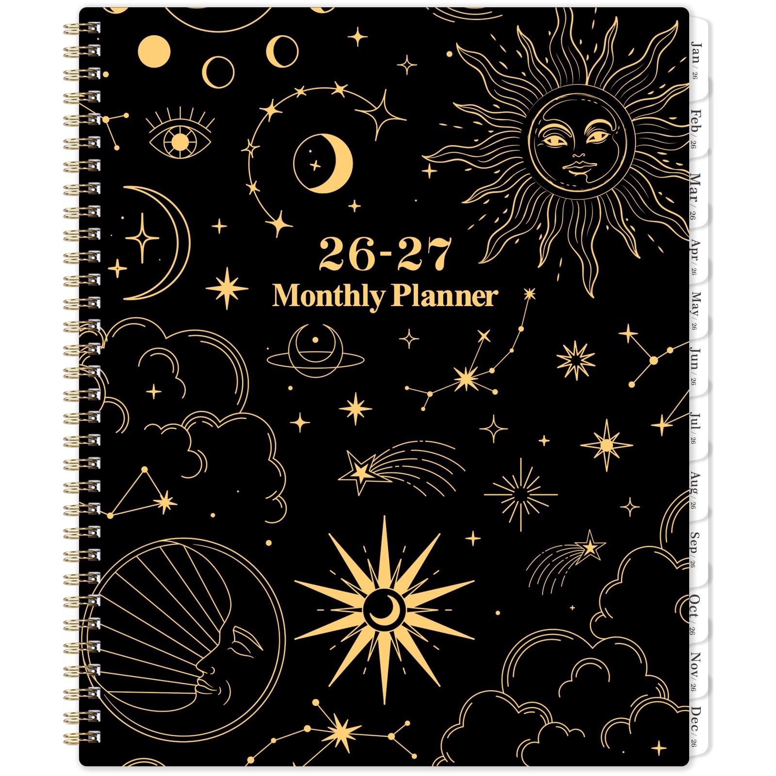2026-2027 Monthly Planner – 9 x 11, Monthly Calendar Planer 2026-2027, JAN.