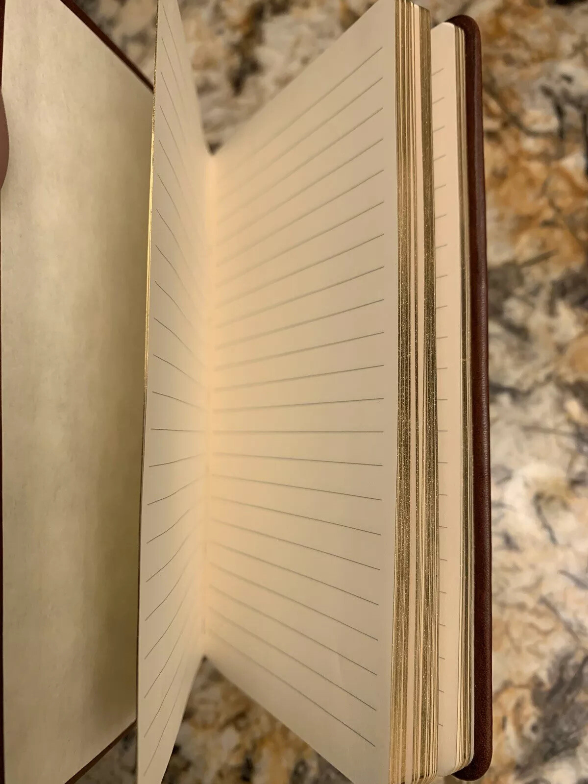NEW: 80th Anniversary Cole Haan Embossed Penny for Your Thoughts Leather Journal
