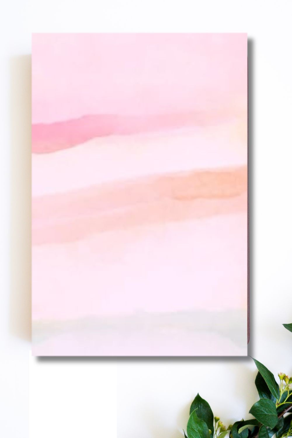 Pink Sunset Journal | Lined Notebook for Writing & Reflection